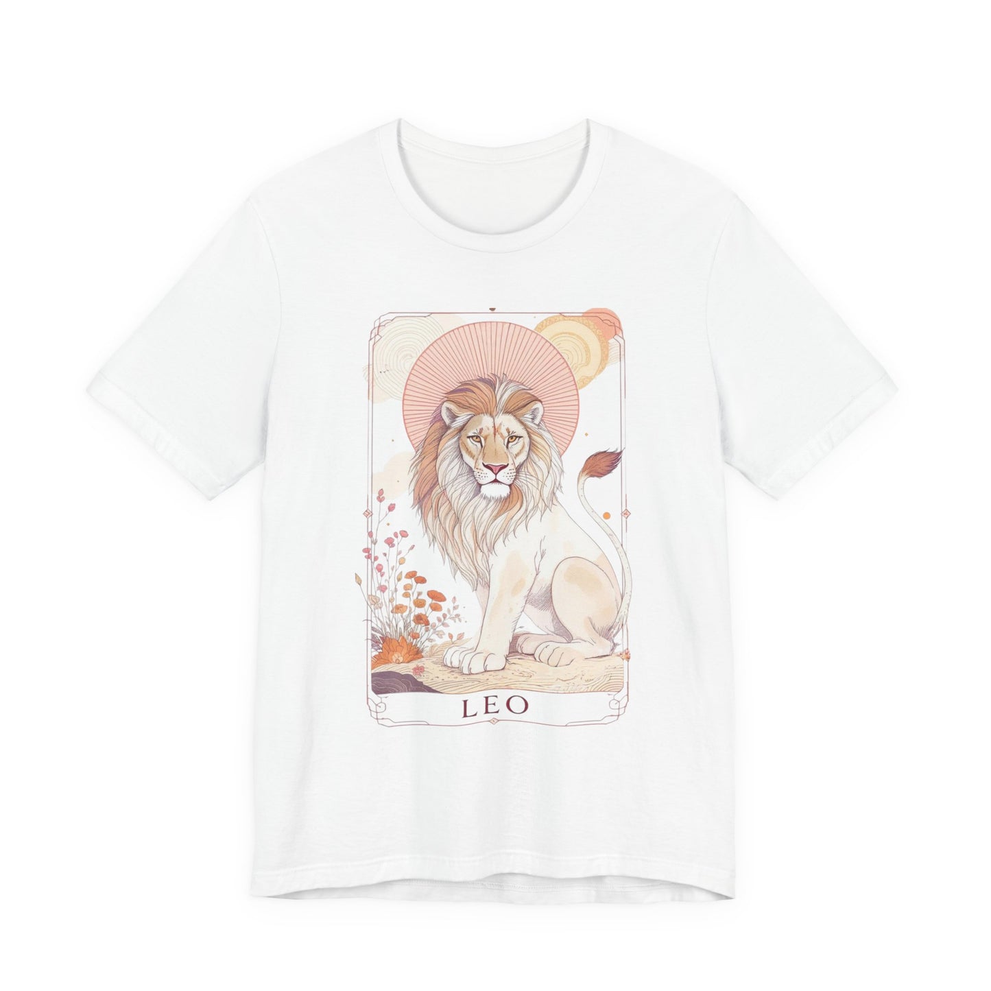 Leo Zodiac T-Shirt, Zodiac Sign Fashion, Astrology Tee, Unisex Astrology Gift, Horoscope Apparel, Gifts for Leo