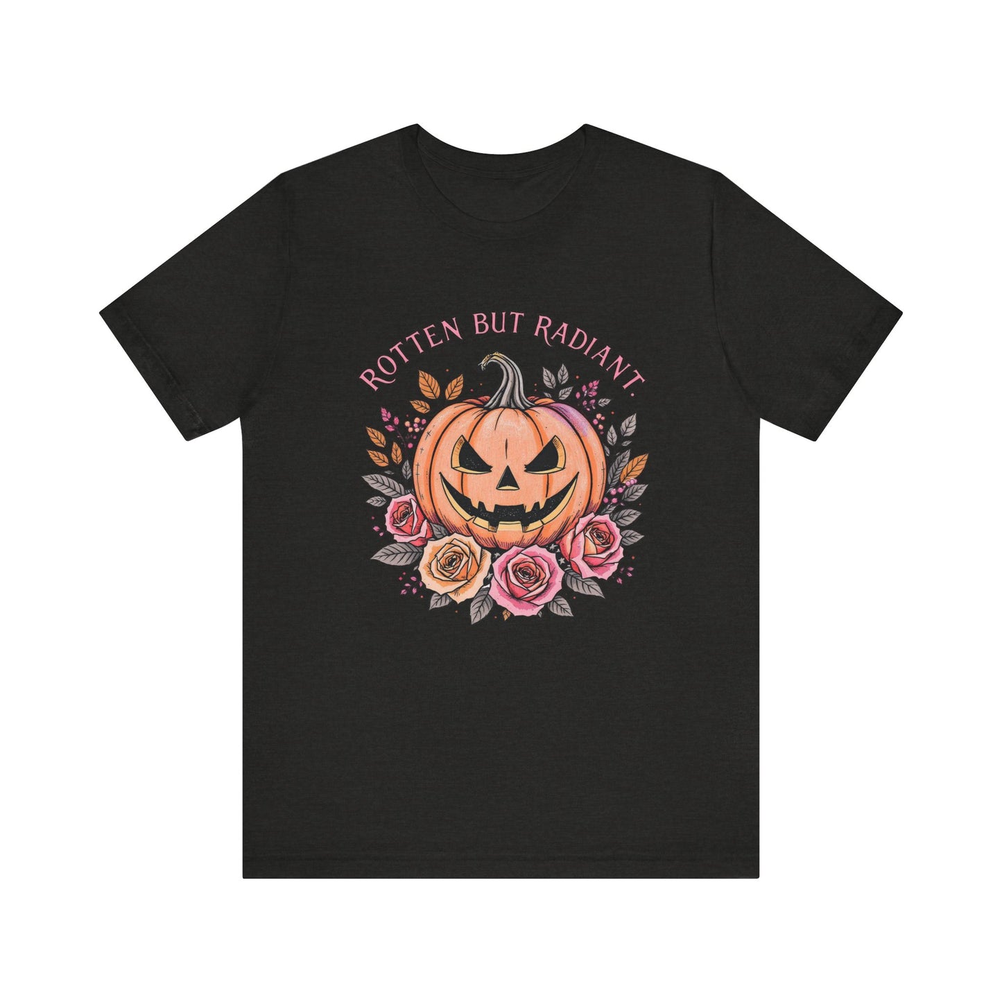 Halloween Pumpkin Tee, Unisex Jersey Short Sleeve Shirt, Autumn Fashion, Spooky Season Style, Fall Festival, Gift for Her