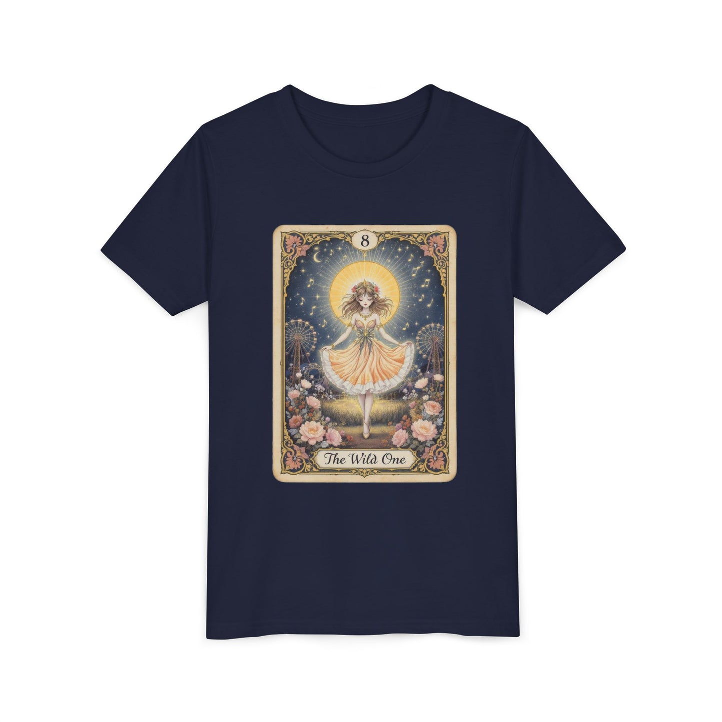 Youth Short Sleeve Tee - Magical Fairy Design, Perfect for Kids' Birthdays, Party Wear, Gift Idea, Daily Wear, Fun Playtime!