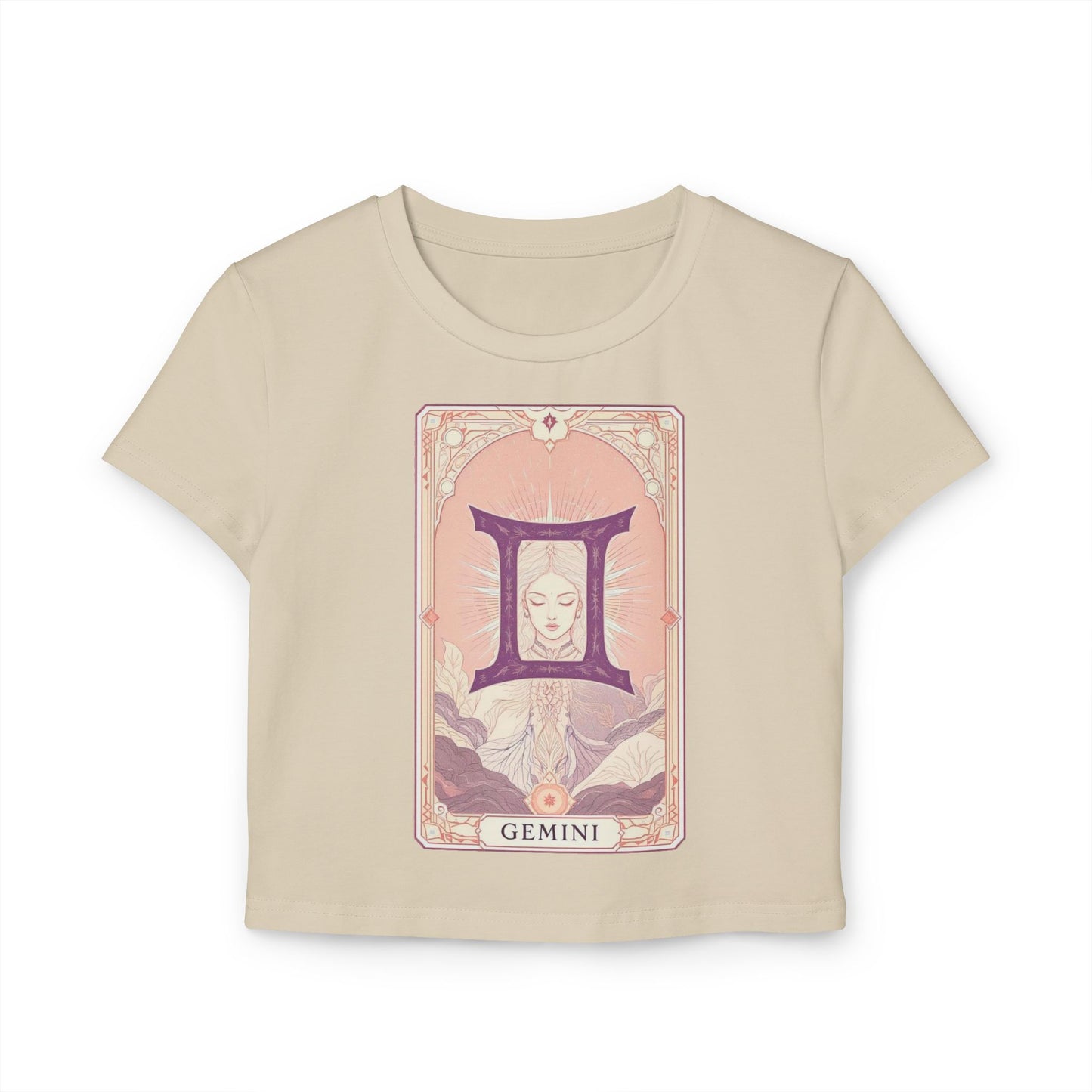 Gemini Women's Baby Tee, Astrology T-Shirt, Zodiac Horoscope Shirt, Gift for Her, Personalized Baby Tee, Summer Fashion Top