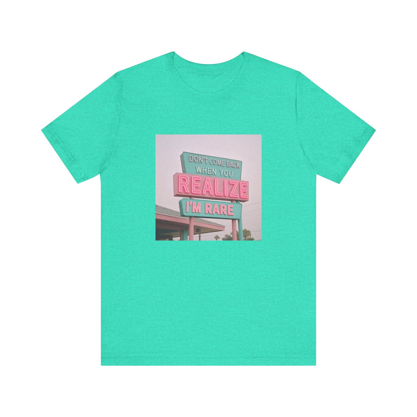 Rare Realization Graphic Tee, Statement T-Shirt, Gift for Friends, Positive Affirmation Tee, Casual Everyday Wear, Unisex Fashion