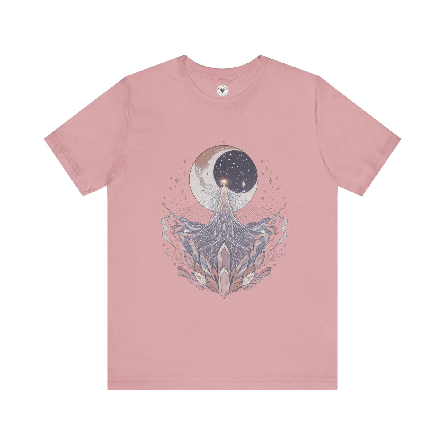 Celestial Goddess Tee - Ethereal Design, Perfect for Gift Giving, Spiritual Vibes, Everyday Wear, Festival Fashion, Cosmic Lover Apparel