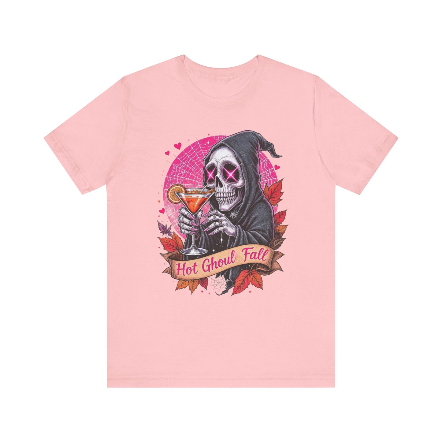 Unisex Halloween Tee, Spooky Graphic Shirt, Hot Ghoul Fall T-Shirt, Funny Halloween Gift, Casual Autumn Wear, Party Attire