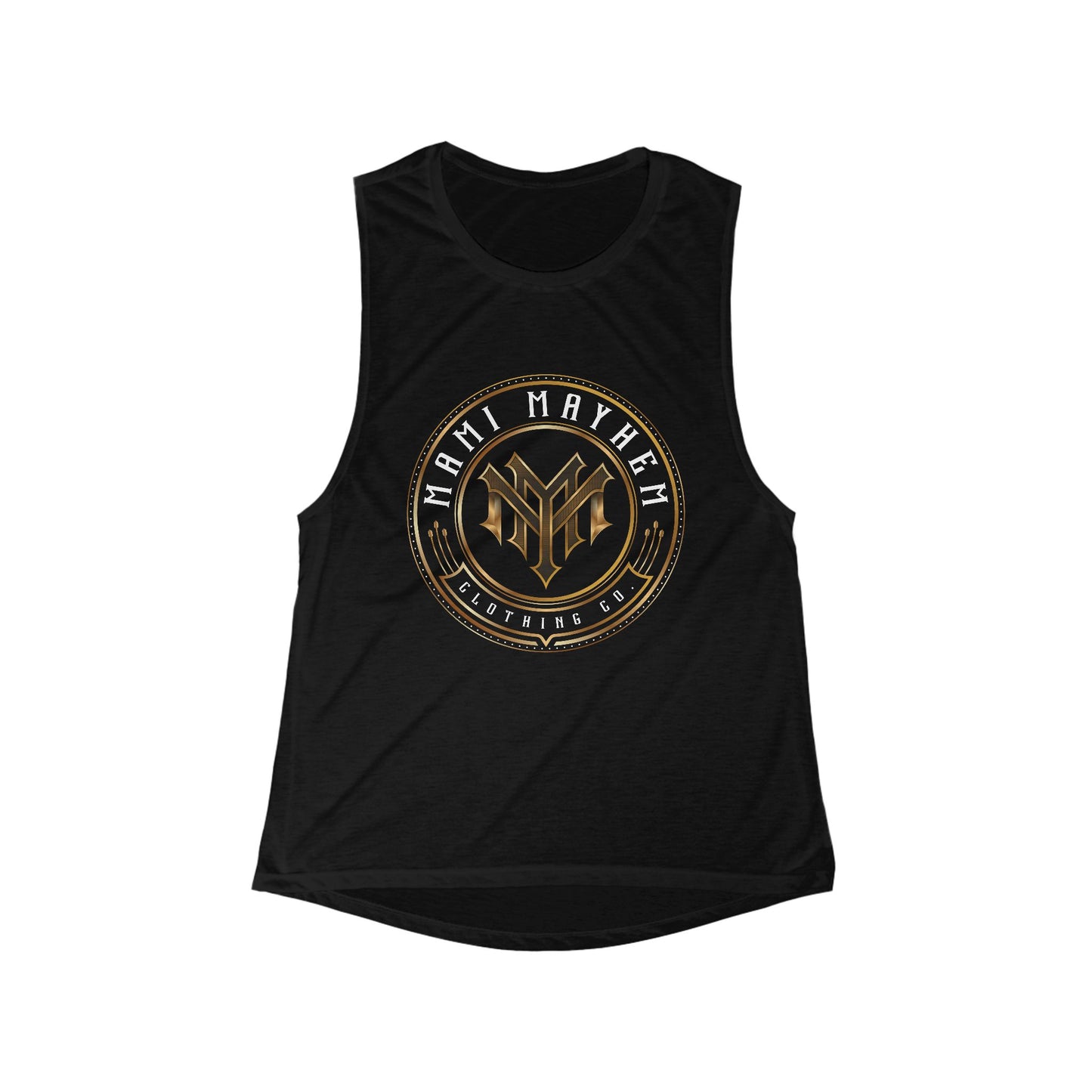 Mami Mayhem - Women's Flowy Scoop Muscle Tank