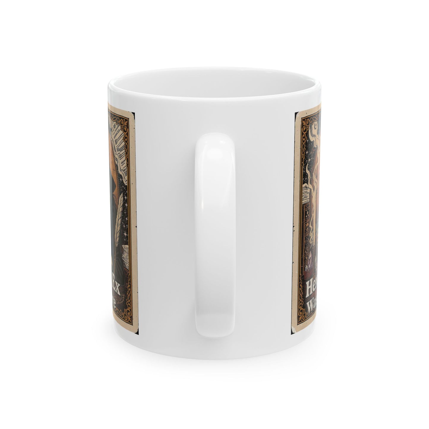 Hexing My Ex Ceramic Mug, Witchy Coffee Cup, Self Care Gift, Halloween Decor, Gift for Her, Unique Witch Mug, Magic Mug