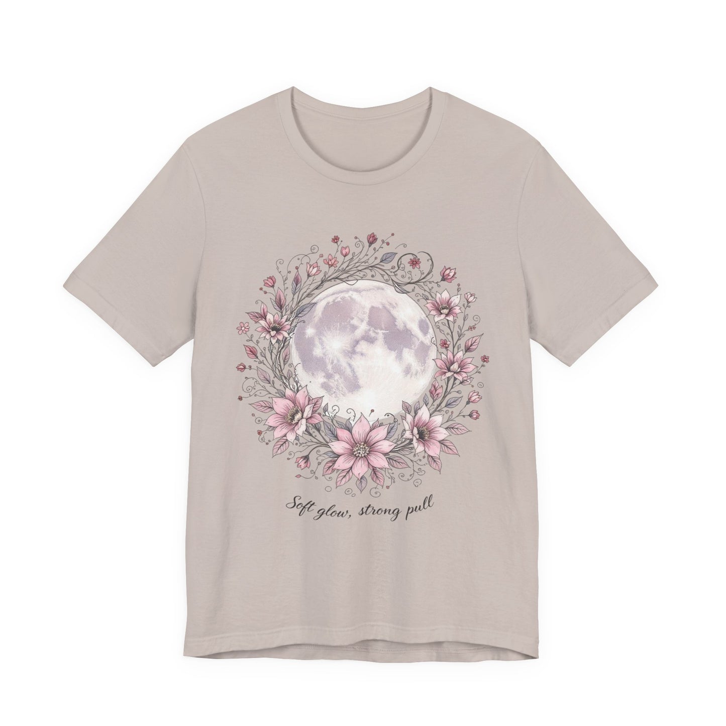 Feminine Floral Inspirational Tee, Cute Gift for Her, Motivational Shirt, Spring Fashion, Everyday Casual Wear