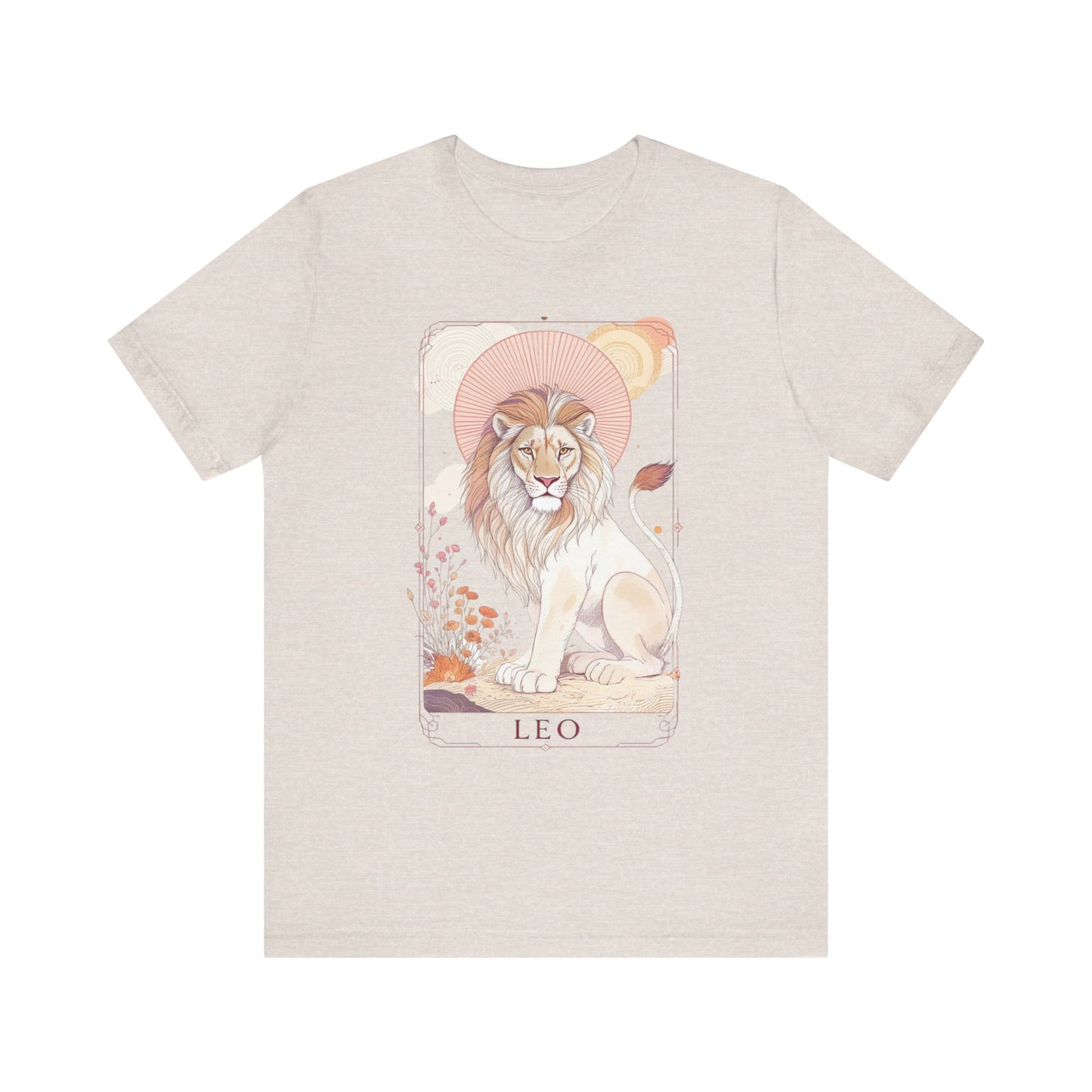 Leo Zodiac T-Shirt, Zodiac Sign Fashion, Astrology Tee, Unisex Astrology Gift, Horoscope Apparel, Gifts for Leo