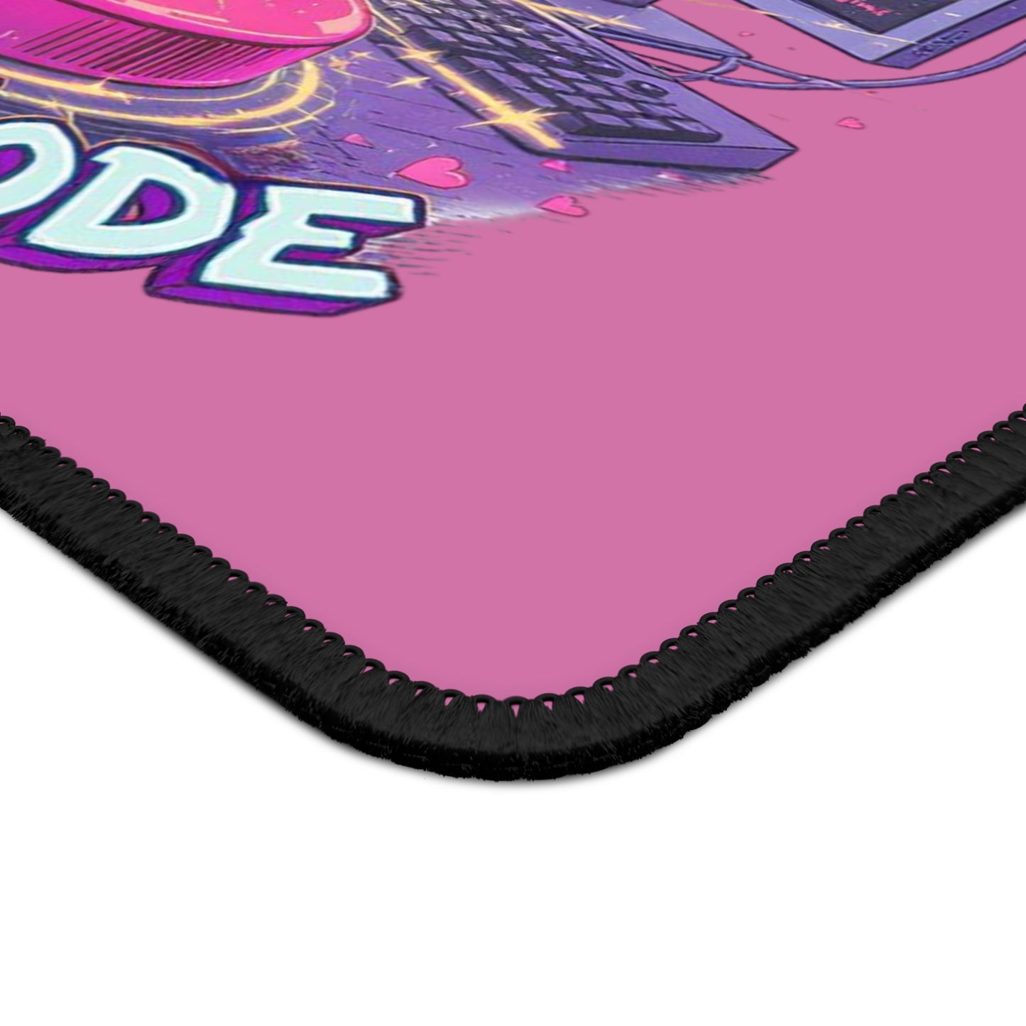 Vibrant Gaming Mouse Pad with 'Delulu Mode' Design - Perfect for Gamers, Streamers, Desk Decor, Birthday Gift, Home Office