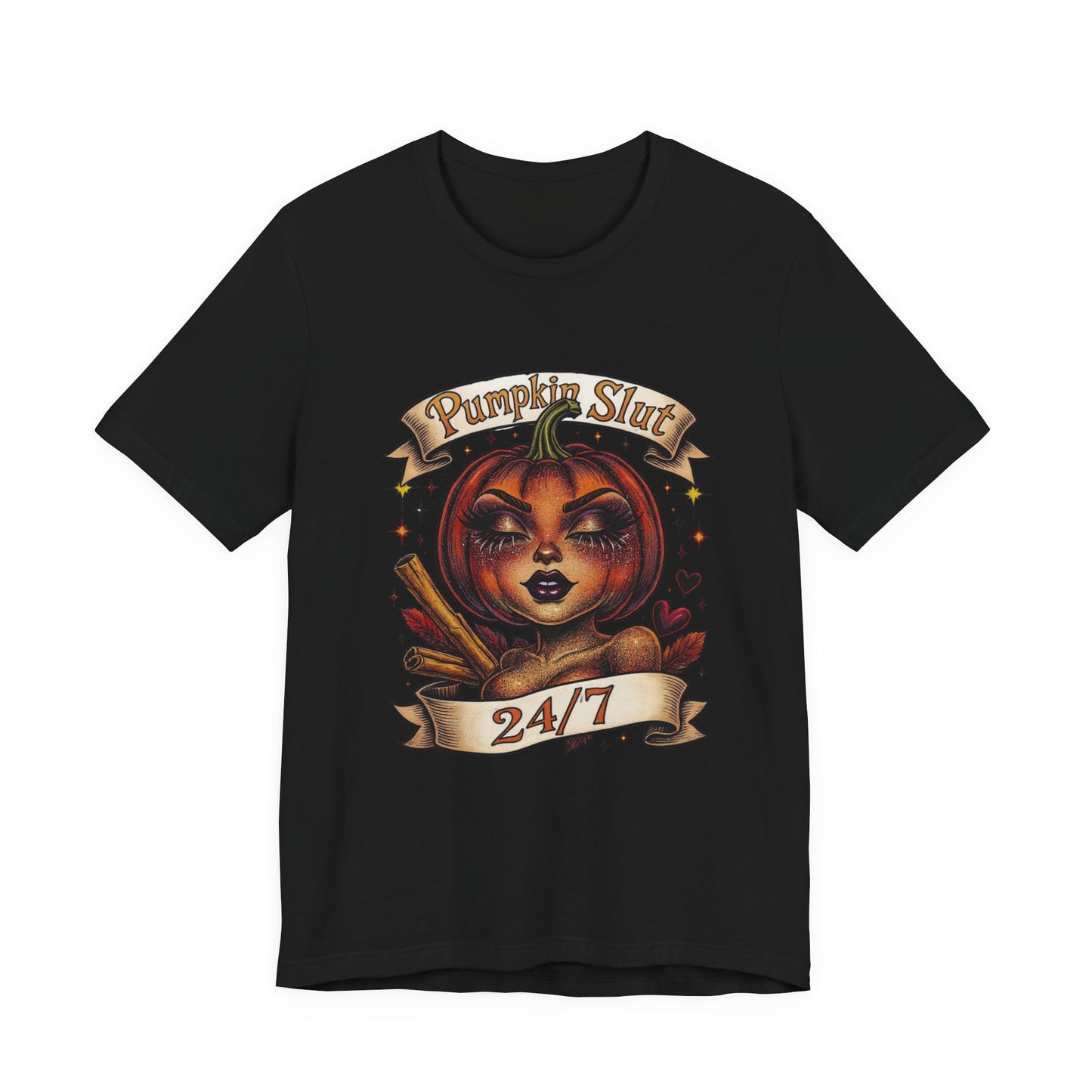 Pumpkin Slut Graphic Tee | Halloween T-Shirt, Fall Fashion, Funny Gifts, Autumn Clothing, Casual Wear