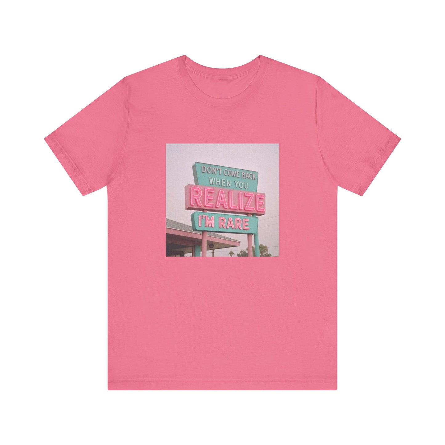 Rare Realization Graphic Tee, Statement T-Shirt, Gift for Friends, Positive Affirmation Tee, Casual Everyday Wear, Unisex Fashion