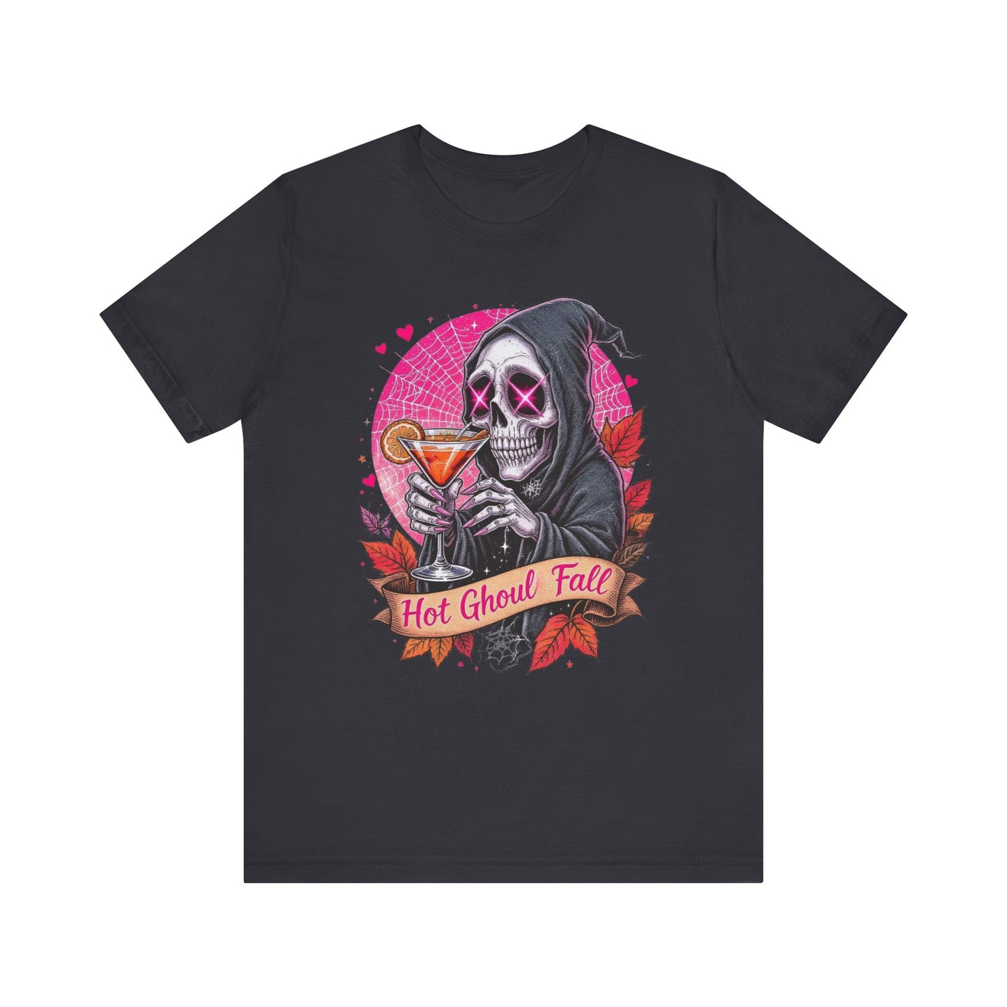 Unisex Halloween Tee, Spooky Graphic Shirt, Hot Ghoul Fall T-Shirt, Funny Halloween Gift, Casual Autumn Wear, Party Attire