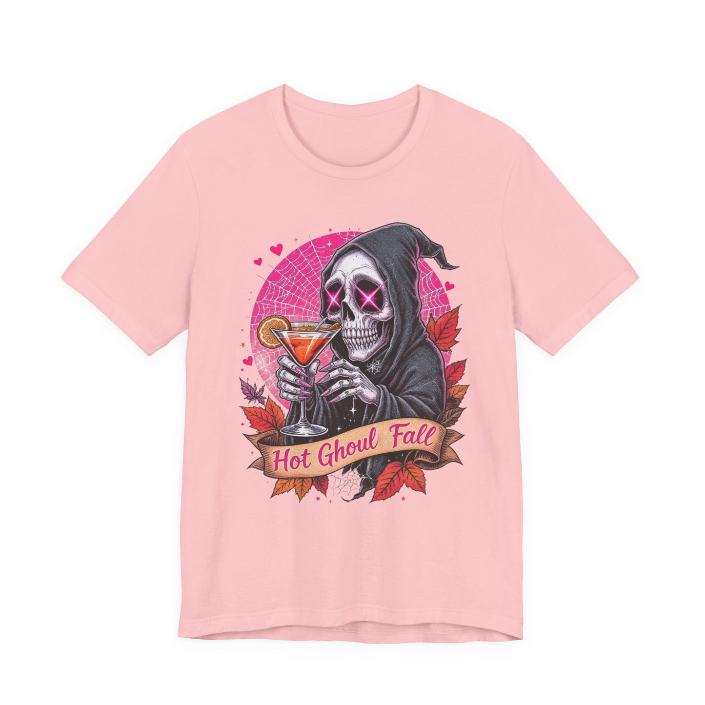 Unisex Halloween Tee, Spooky Graphic Shirt, Hot Ghoul Fall T-Shirt, Funny Halloween Gift, Casual Autumn Wear, Party Attire