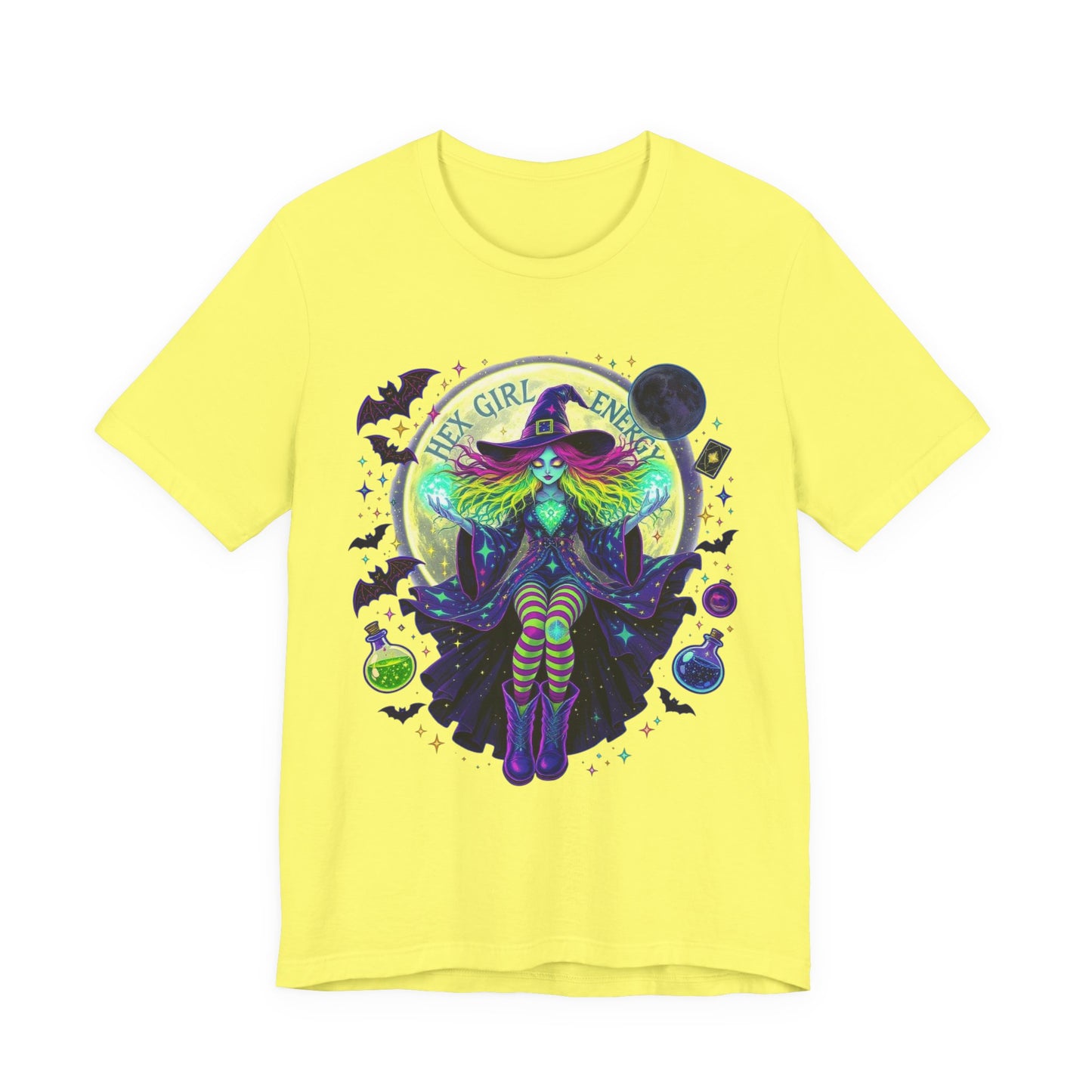 Witchy Vibes Unisex Tee, Halloween Shirt, Spooky Fashion, Gift for Witches, Mysterious Graphic Tee