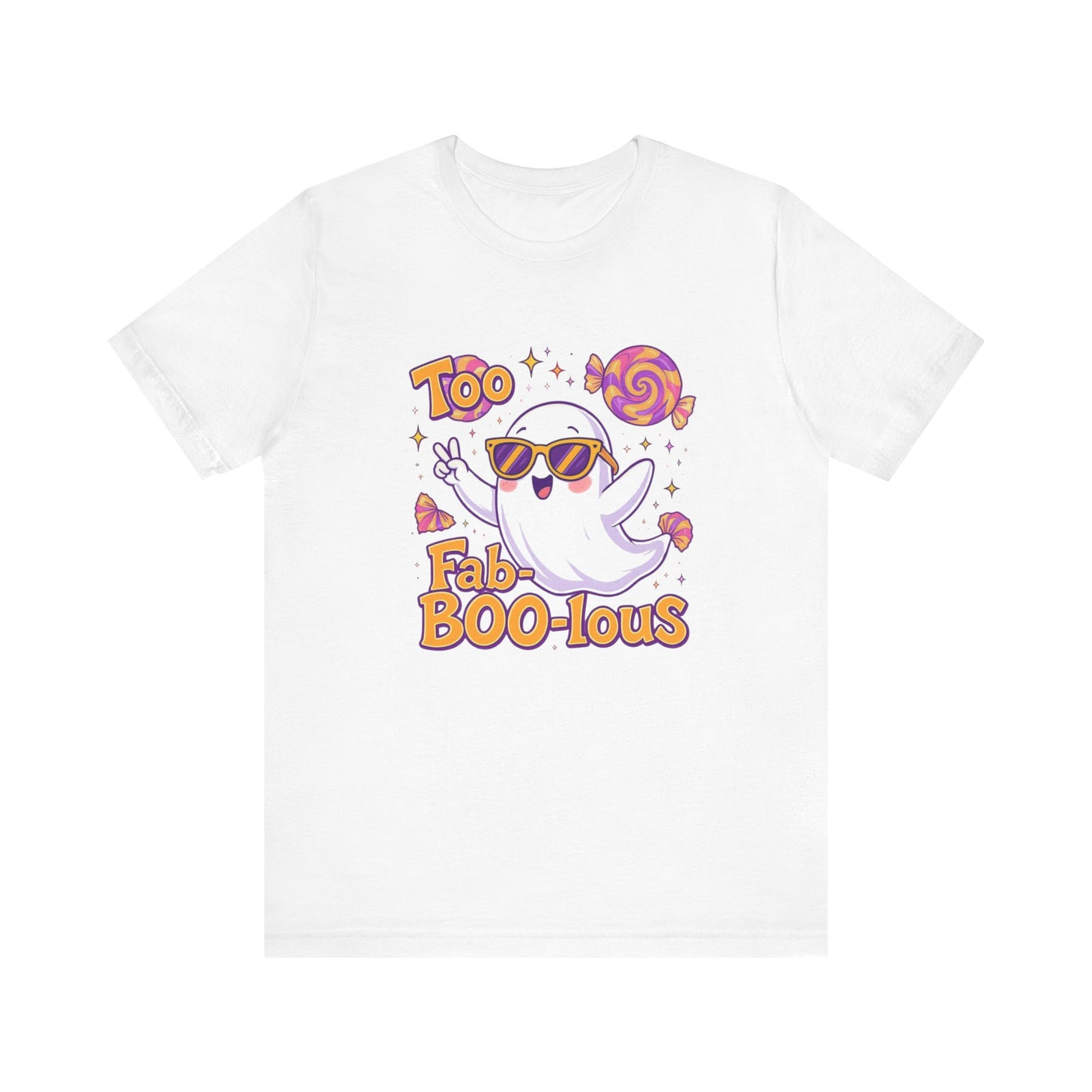 Ghostly FabBOOlous Tee - Fun Halloween T-Shirt, Halloween Gift, Cute Ghost Shirt, Unisex Tee, Fall Fashion