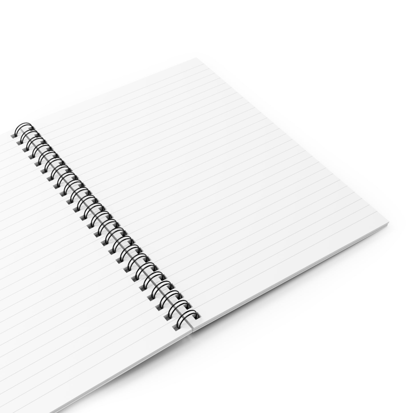 Chic Spiral Notebook - "Sacred, not silent" - Aesthetic Journal for Creativity, Gift for Writers, Study, Daily Inspiration, Art Notebook