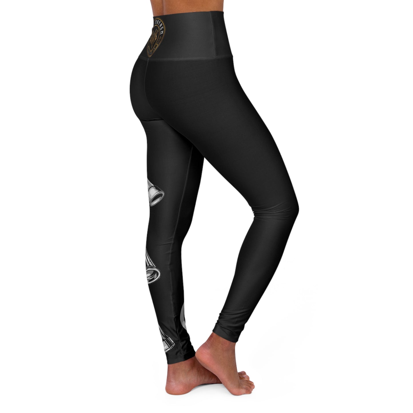 Mami Mayhem Turbo - High Waisted Yoga Leggings (AOP)