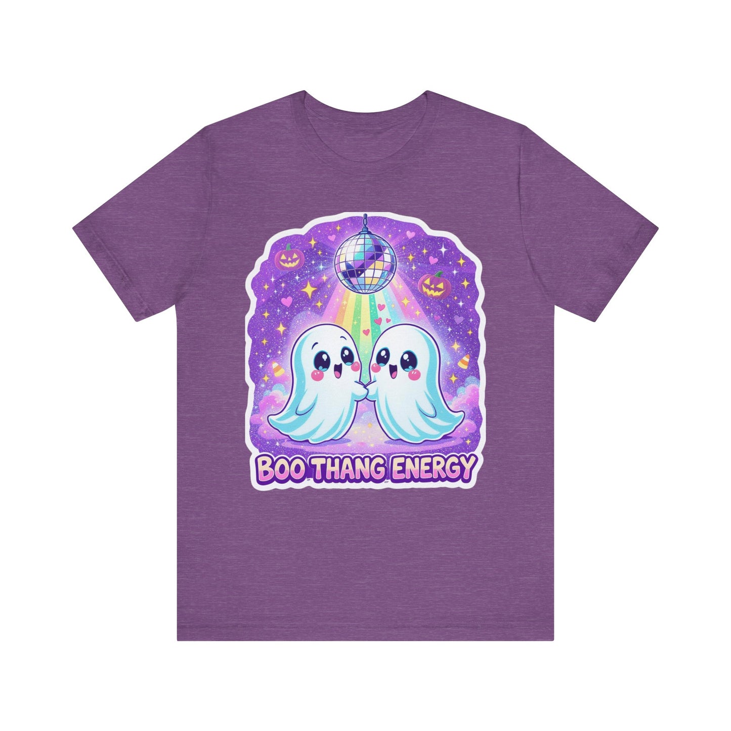Boo Thang Energy Tee, Halloween Shirt, Ghost Graphic Tee, Unisex T-Shirt, Fun Party Wear, Cute Casual Top