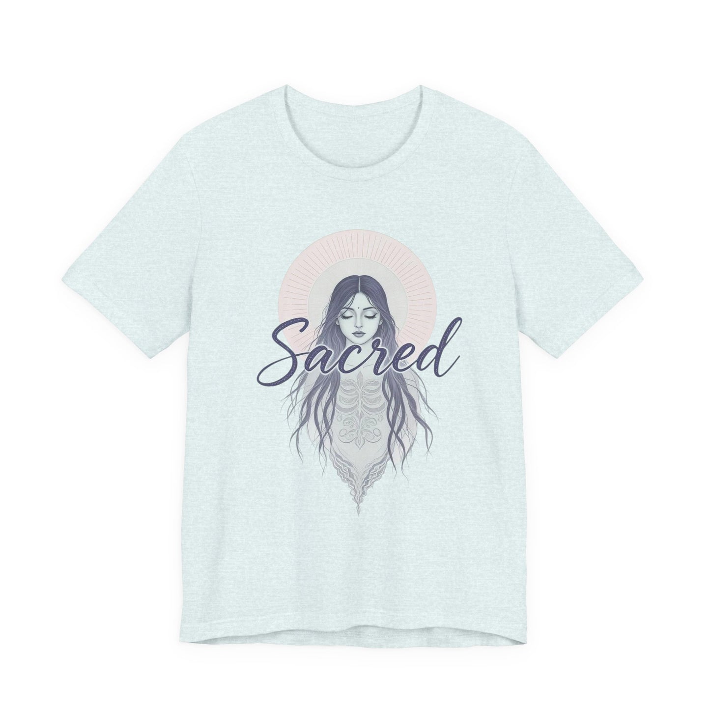 Sacred Unisex Tee - Spiritual Fashion, Witchy Apparel, Gift for Her, Cozy Casual, Mystical Vibes
