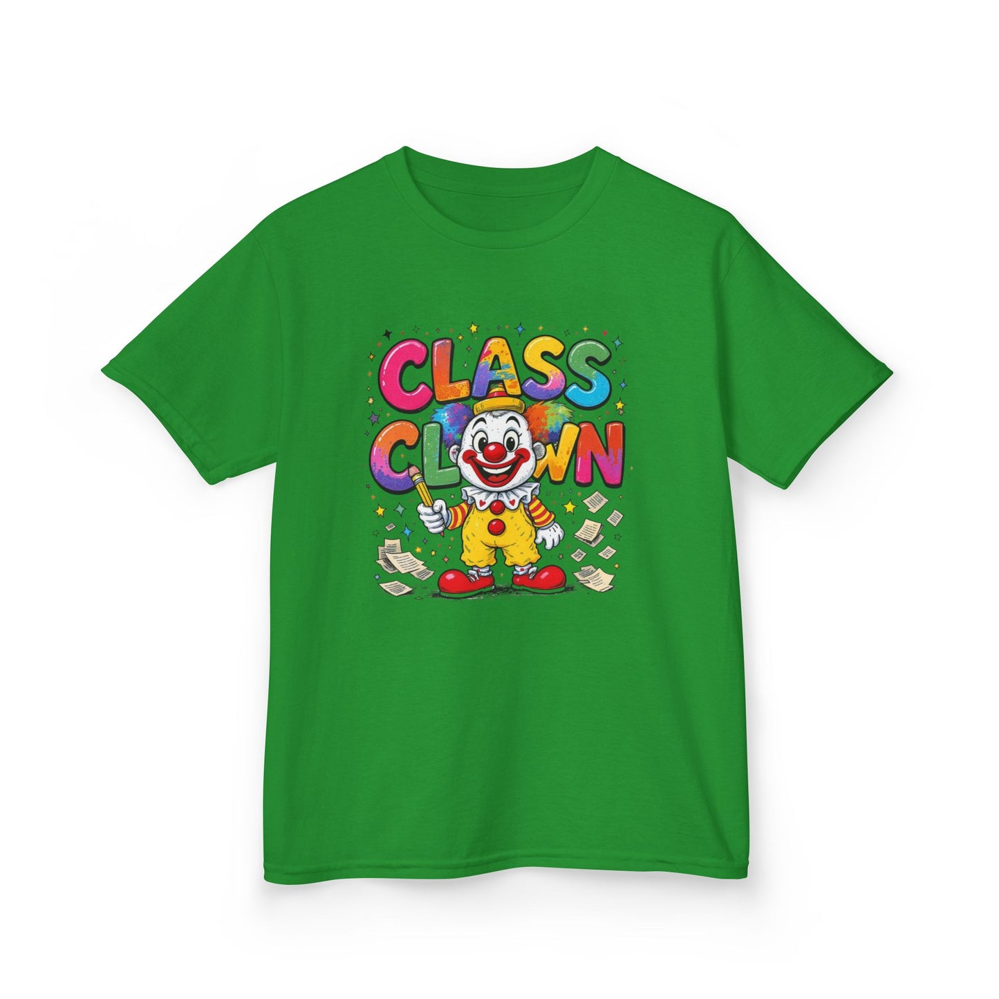Class Clown Kids Tee - Fun Cotton Tee for Young Jokesters, Birthday Gifts, Classroom Essentials, Playtime Apparel, School Spirit Wear