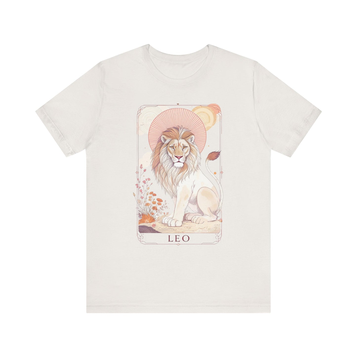 Leo Zodiac T-Shirt, Zodiac Sign Fashion, Astrology Tee, Unisex Astrology Gift, Horoscope Apparel, Gifts for Leo