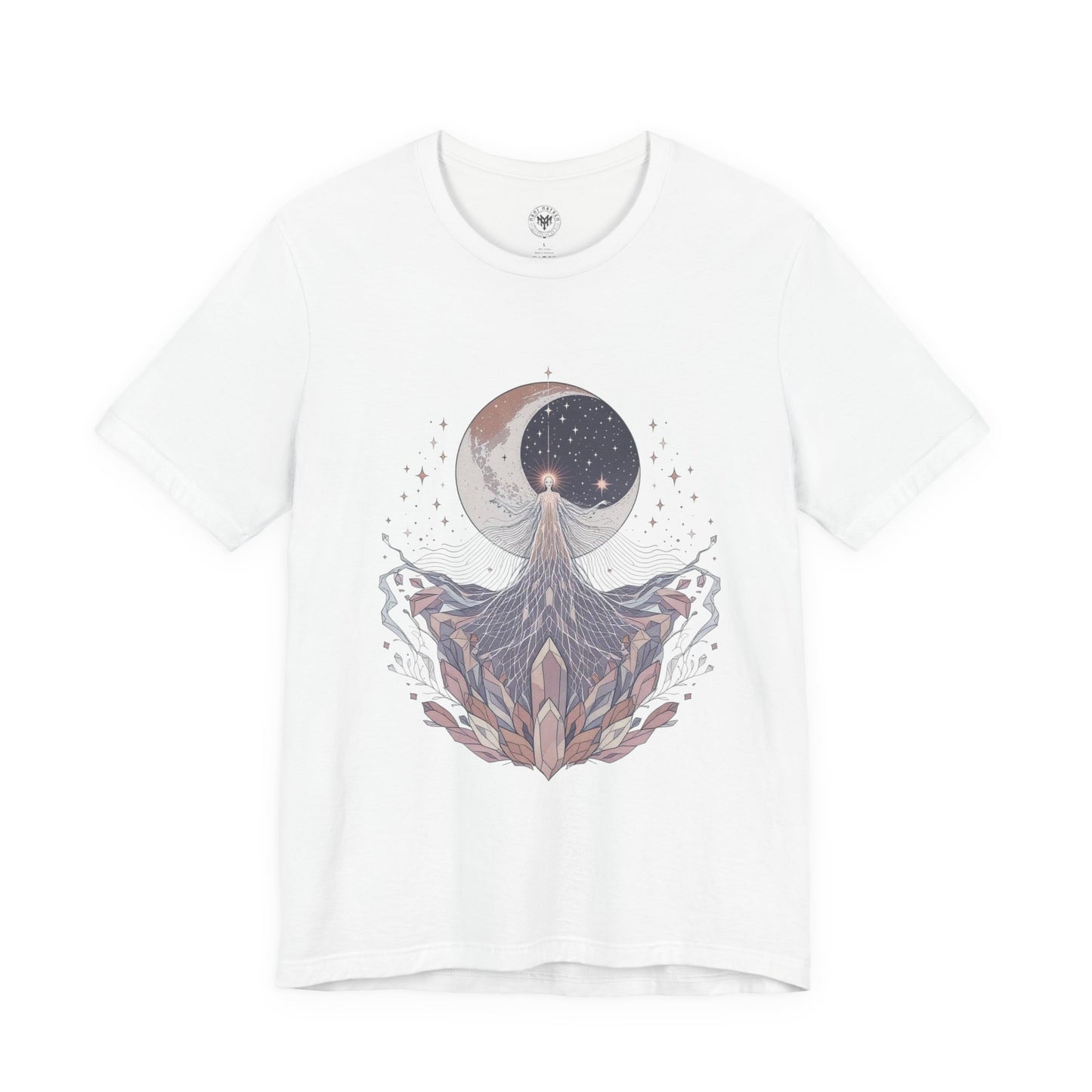 Celestial Goddess Tee - Ethereal Design, Perfect for Gift Giving, Spiritual Vibes, Everyday Wear, Festival Fashion, Cosmic Lover Apparel