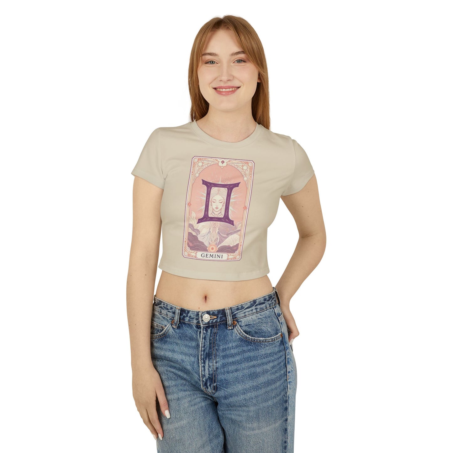 Gemini Women's Baby Tee, Astrology T-Shirt, Zodiac Horoscope Shirt, Gift for Her, Personalized Baby Tee, Summer Fashion Top