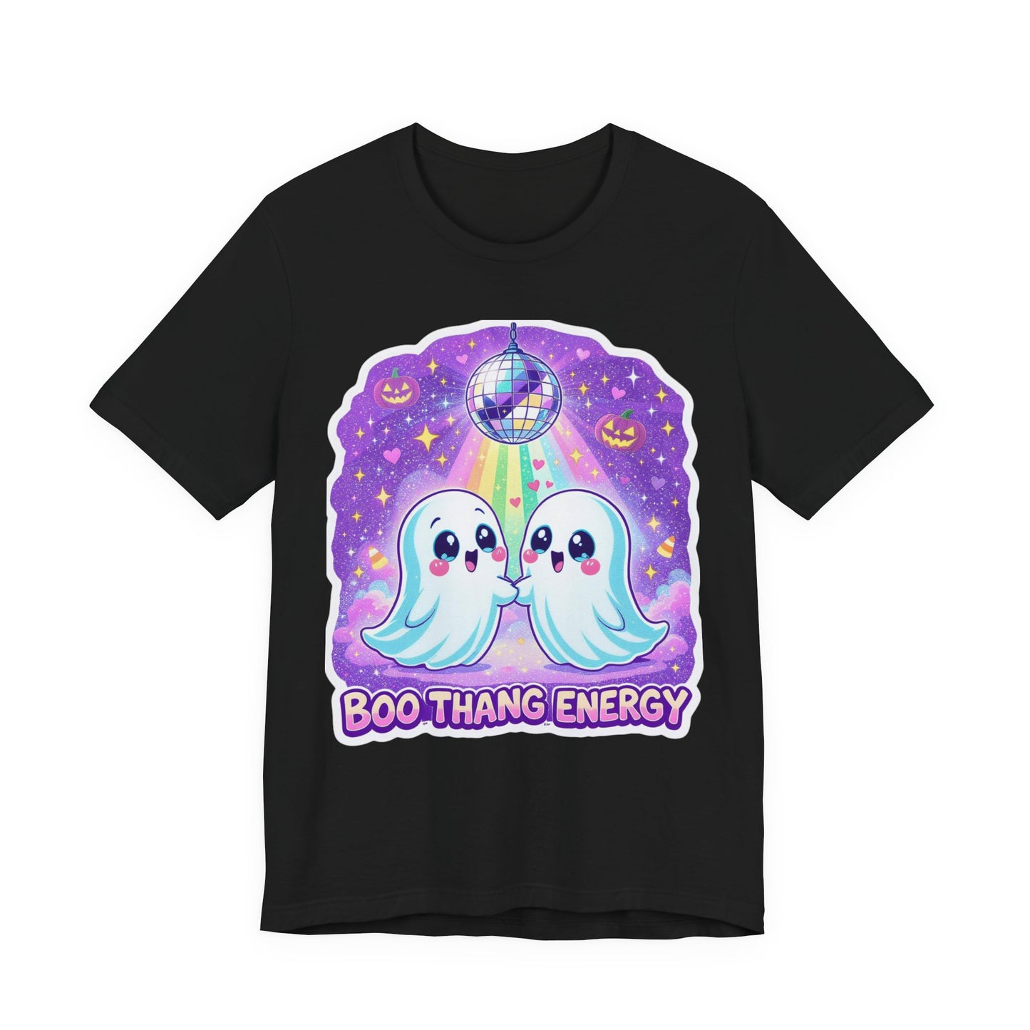 Boo Thang Energy Tee, Halloween Shirt, Ghost Graphic Tee, Unisex T-Shirt, Fun Party Wear, Cute Casual Top