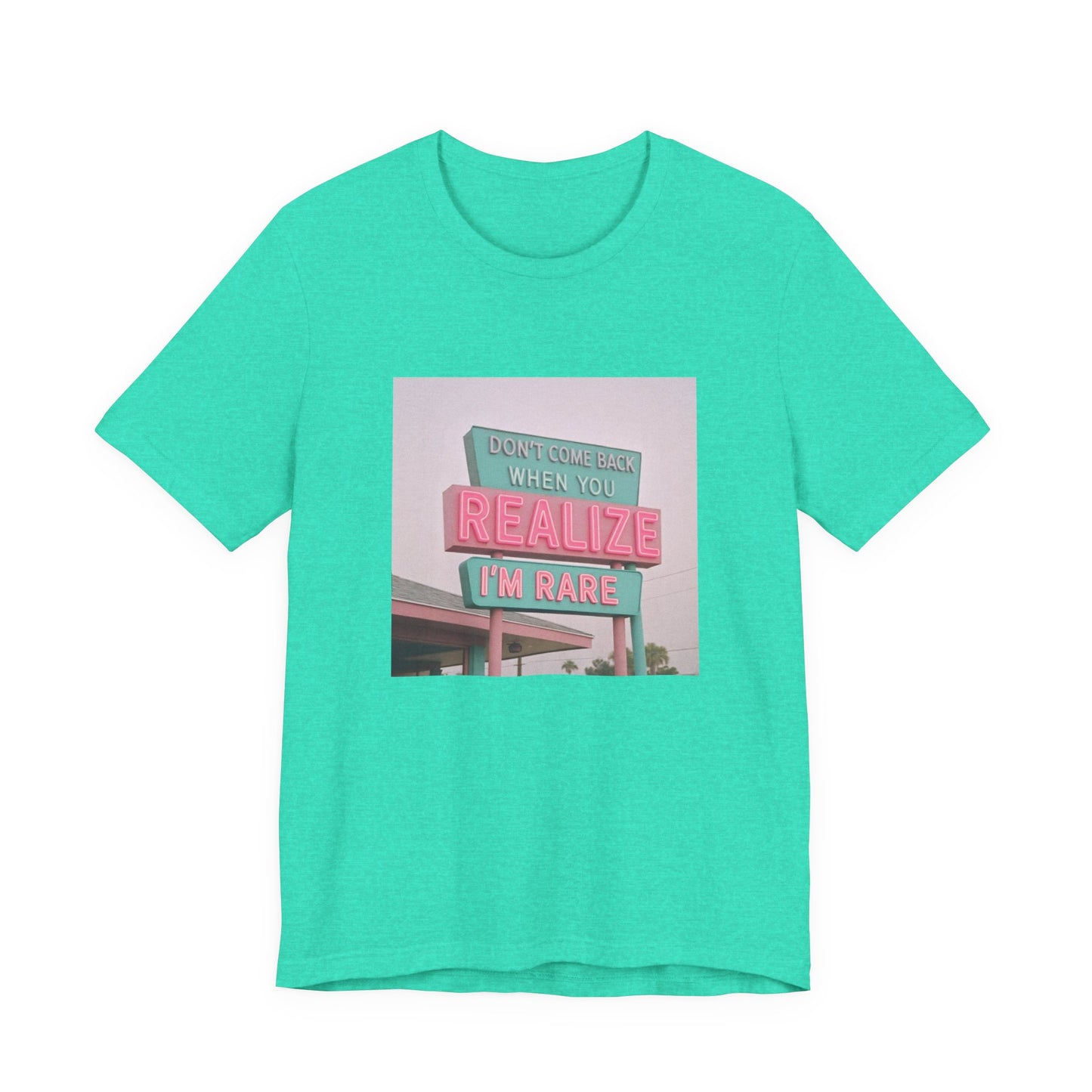 Rare Realization Graphic Tee, Statement T-Shirt, Gift for Friends, Positive Affirmation Tee, Casual Everyday Wear, Unisex Fashion
