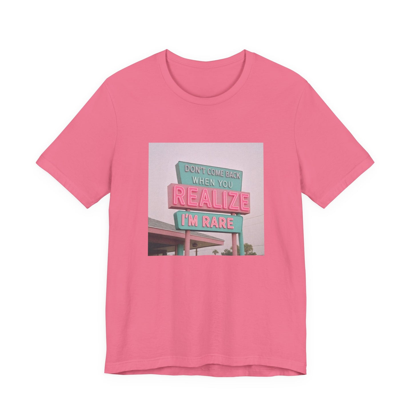 Rare Realization Graphic Tee, Statement T-Shirt, Gift for Friends, Positive Affirmation Tee, Casual Everyday Wear, Unisex Fashion
