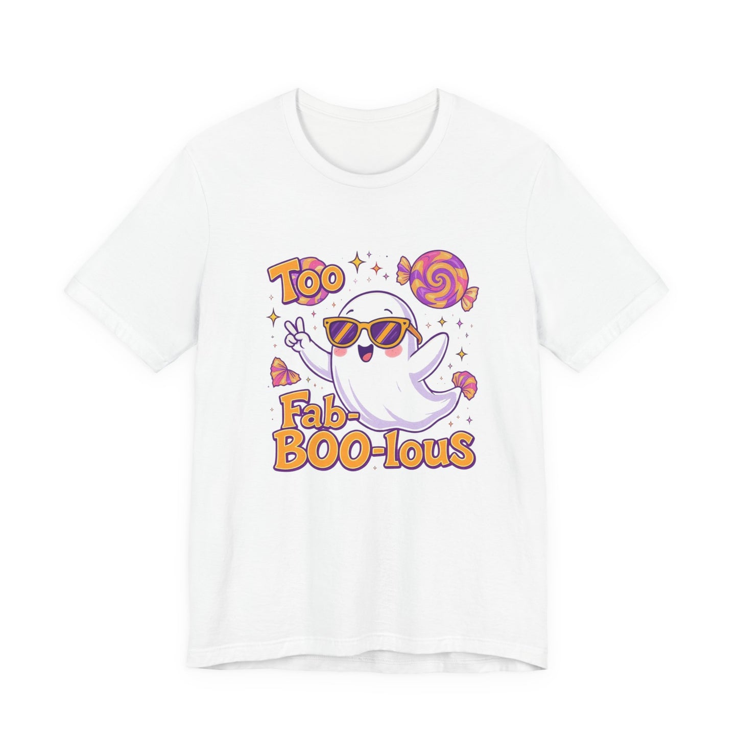 Ghostly FabBOOlous Tee - Fun Halloween T-Shirt, Halloween Gift, Cute Ghost Shirt, Unisex Tee, Fall Fashion