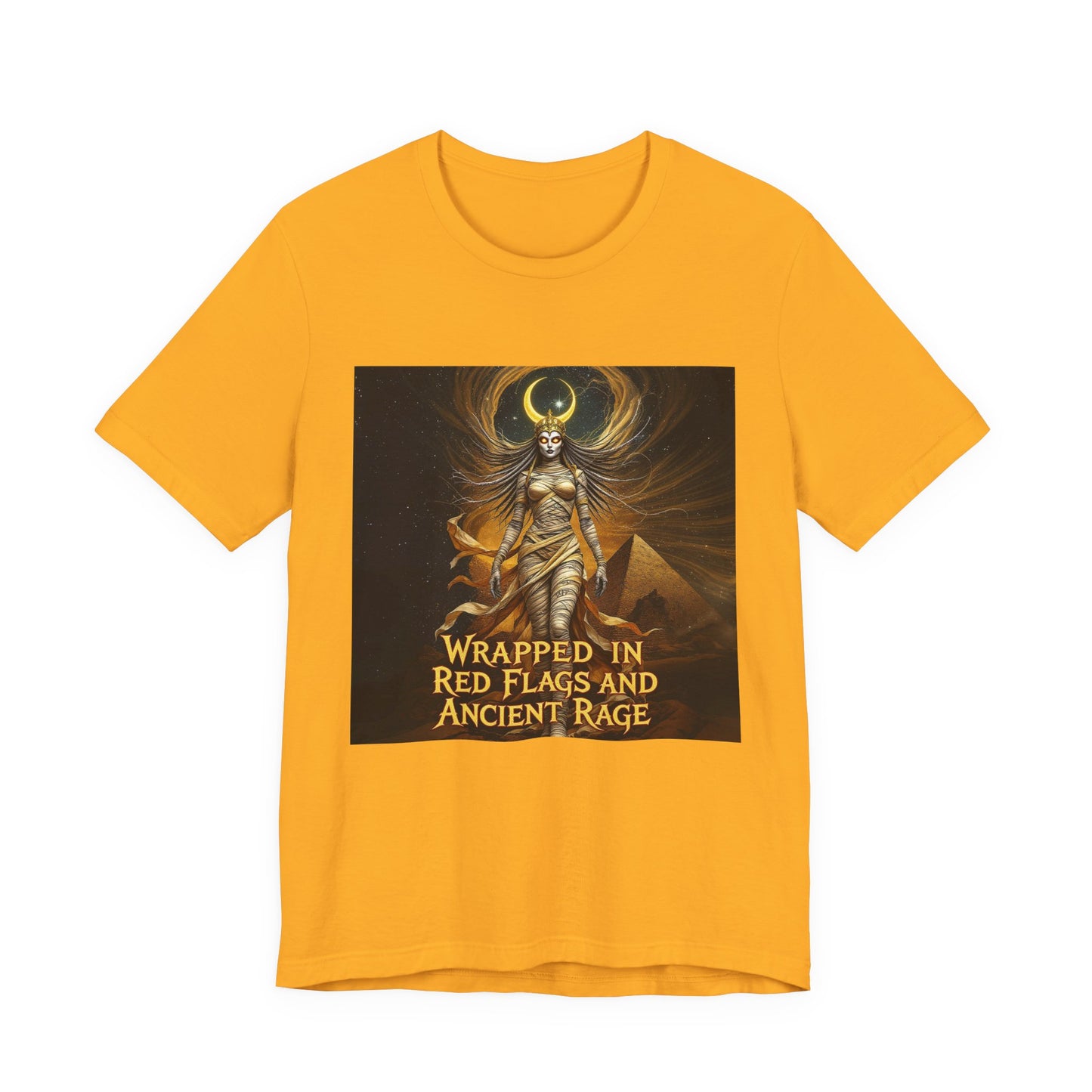 Wrapped in Red Flags and Ancient Rage Tee, Graphic T-Shirt, Unisex Tee, Trendy Streetwear, Gift for Her