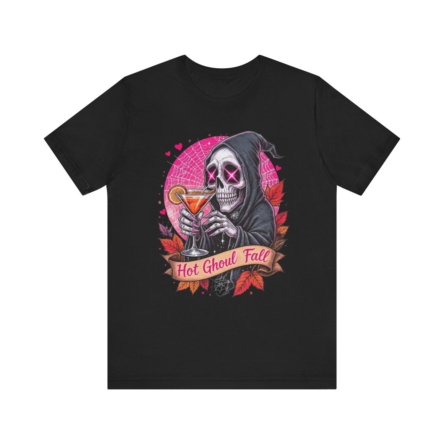 Unisex Halloween Tee, Spooky Graphic Shirt, Hot Ghoul Fall T-Shirt, Funny Halloween Gift, Casual Autumn Wear, Party Attire