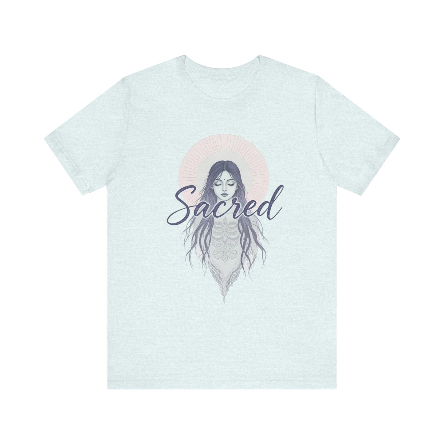 Sacred Unisex Tee - Spiritual Fashion, Witchy Apparel, Gift for Her, Cozy Casual, Mystical Vibes