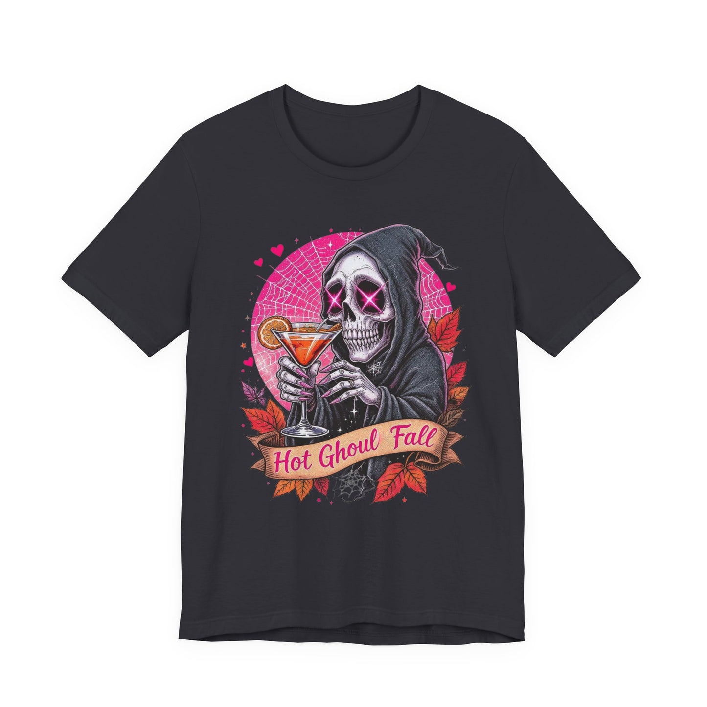 Unisex Halloween Tee, Spooky Graphic Shirt, Hot Ghoul Fall T-Shirt, Funny Halloween Gift, Casual Autumn Wear, Party Attire