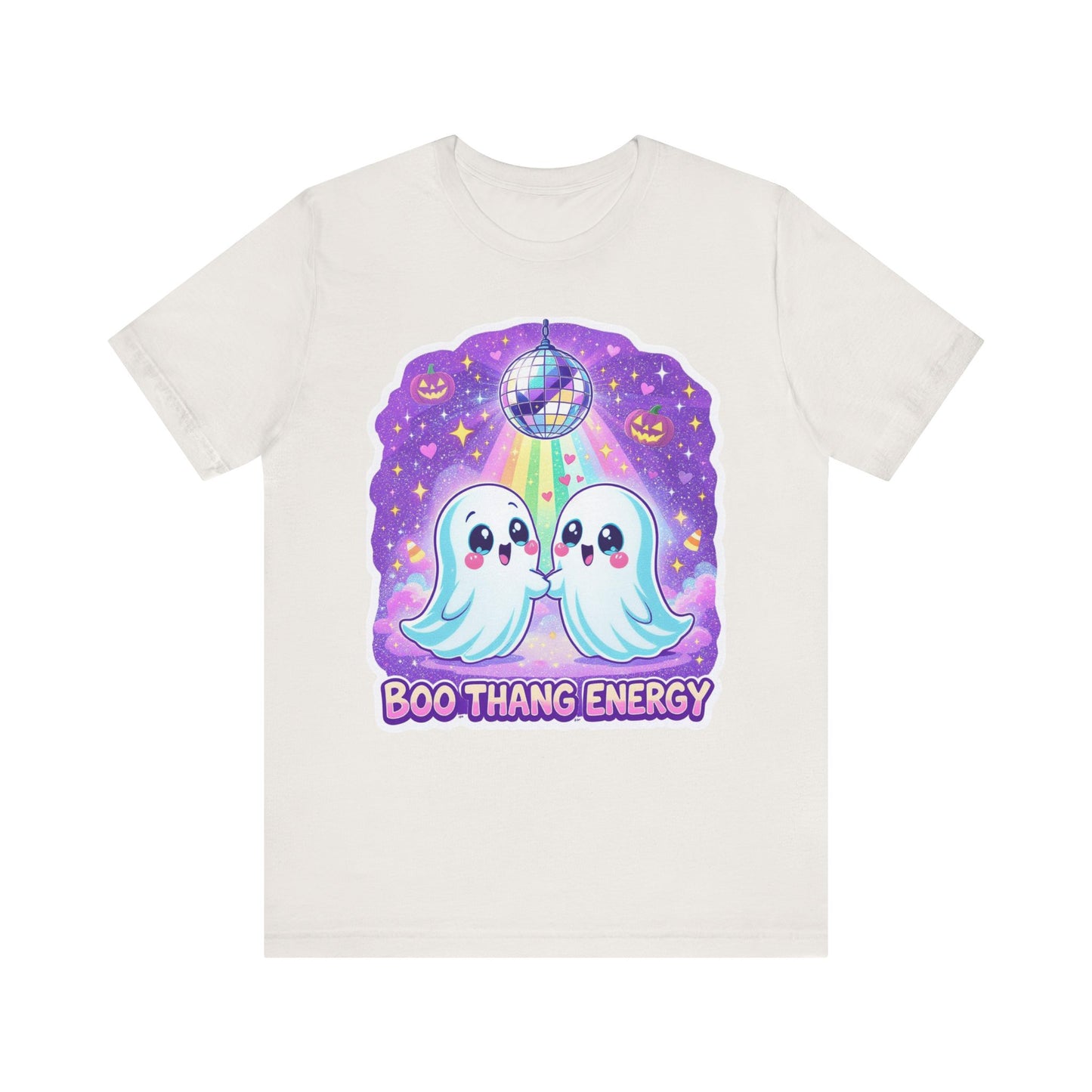 Boo Thang Energy Tee, Halloween Shirt, Ghost Graphic Tee, Unisex T-Shirt, Fun Party Wear, Cute Casual Top