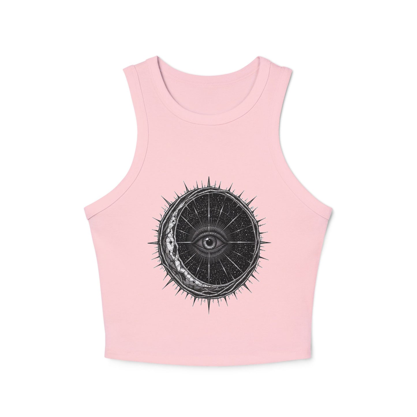 Mystical Eye Graphic Tank Top | Boho Chic, Summer Essential, Festival Wear, Yoga Top, Unique Gift Idea