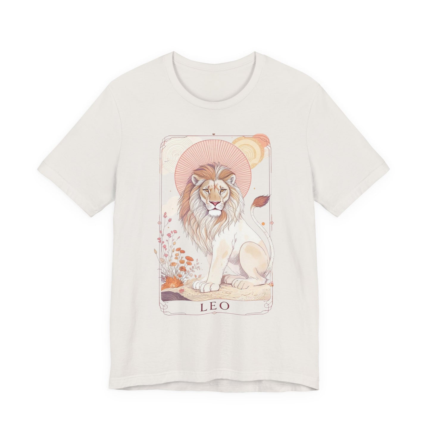 Leo Zodiac T-Shirt, Zodiac Sign Fashion, Astrology Tee, Unisex Astrology Gift, Horoscope Apparel, Gifts for Leo