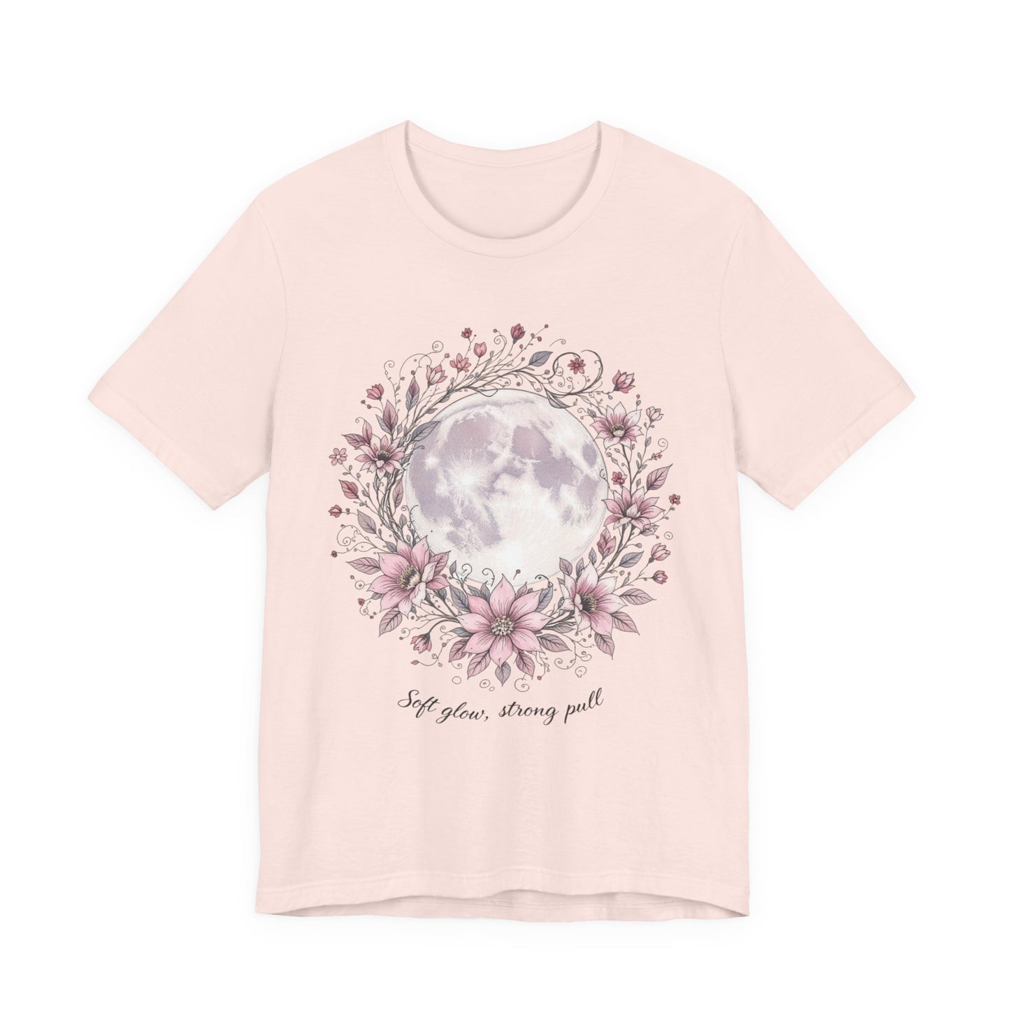 Feminine Floral Inspirational Tee, Cute Gift for Her, Motivational Shirt, Spring Fashion, Everyday Casual Wear