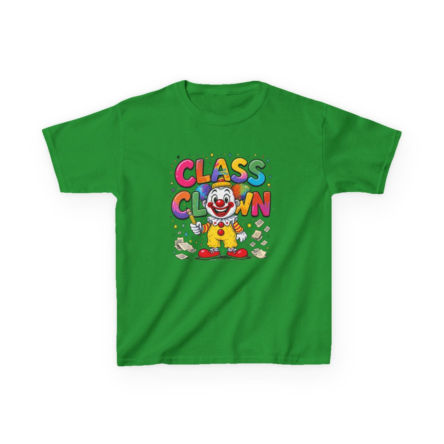 Class Clown Kids Tee - Fun Cotton Tee for Young Jokesters, Birthday Gifts, Classroom Essentials, Playtime Apparel, School Spirit Wear