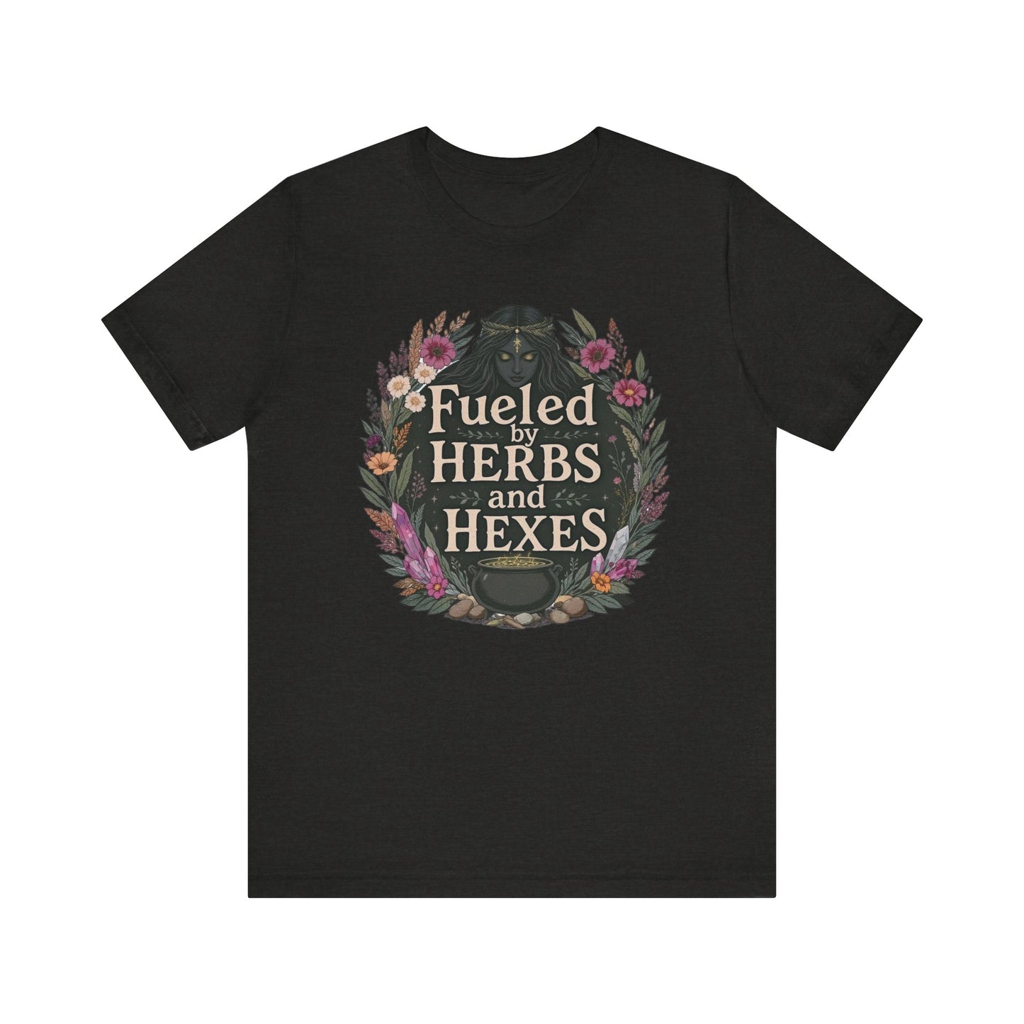 Unisex Herbal Magic Tee, Witchy T-Shirt, Astrology Gifts, Spiritual Apparel, Perfect for Samhain or Everyday Wear