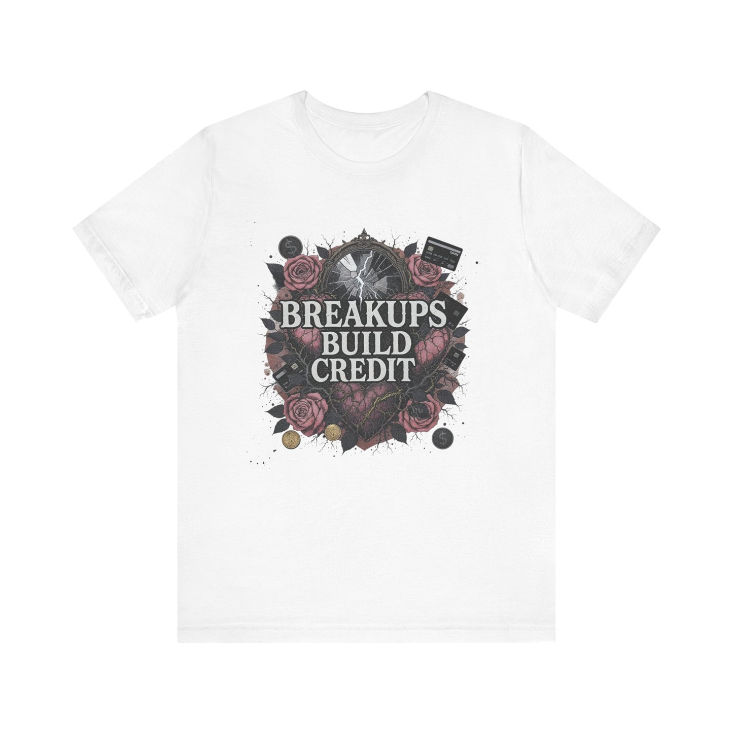 Breakup T-Shirt - Unisex Tee, Relationship Split Shirt, Heartbreak Top, Divorce Clothing, Sadness Tee