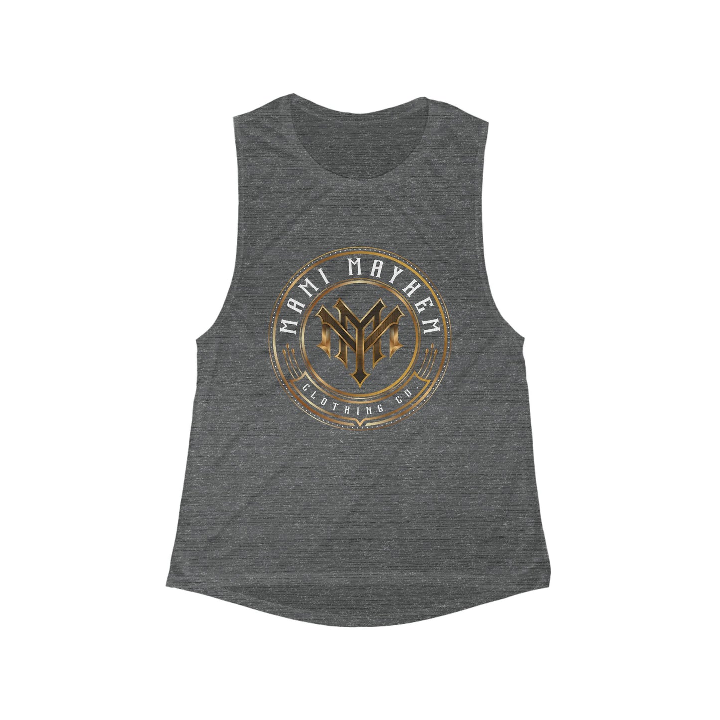 Mami Mayhem - Women's Flowy Scoop Muscle Tank