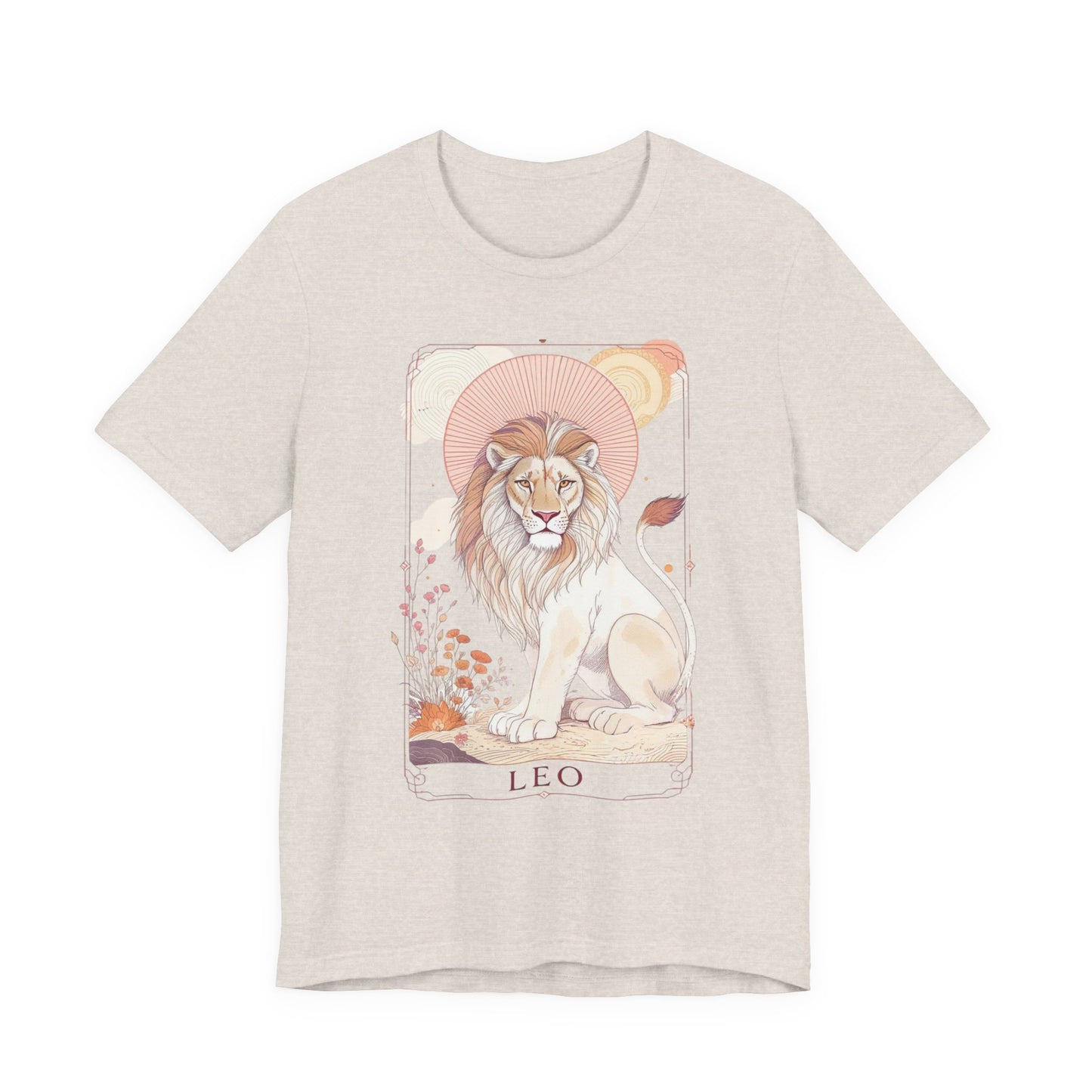 Leo Zodiac T-Shirt, Zodiac Sign Fashion, Astrology Tee, Unisex Astrology Gift, Horoscope Apparel, Gifts for Leo