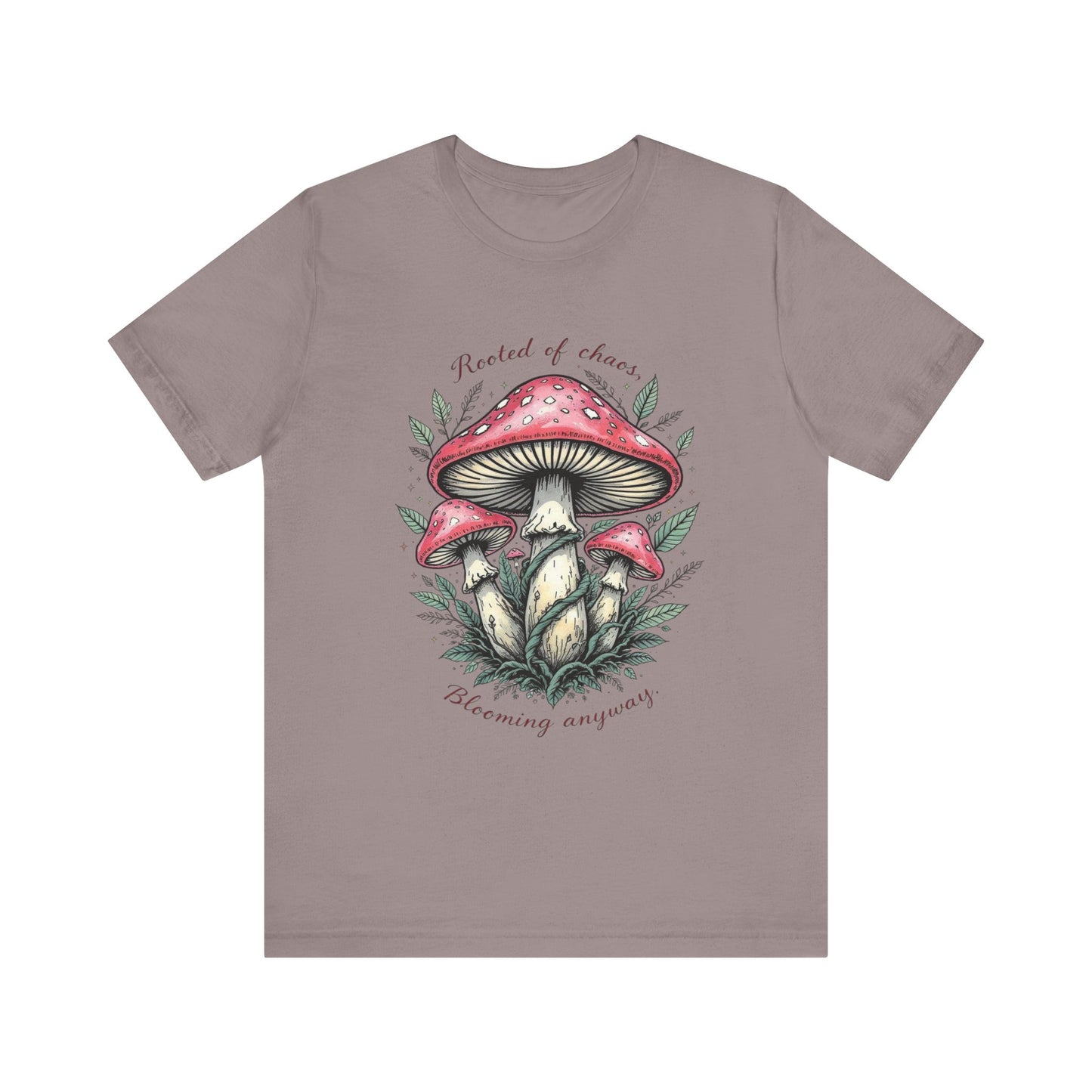 Whimsical Mushroom Tee - Plant Lover Gift, Nature Inspired Shirt, Eco-Friendly Apparel, Perfect for Festivals, Outdoor Adventures