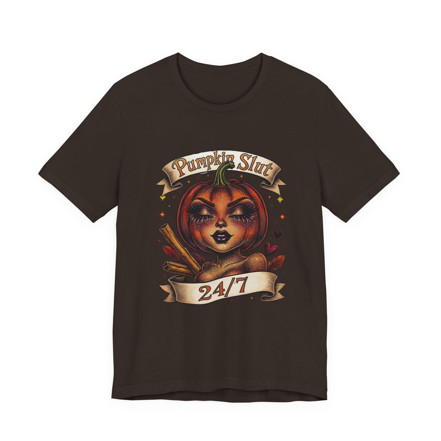 Pumpkin Slut Graphic Tee | Halloween T-Shirt, Fall Fashion, Funny Gifts, Autumn Clothing, Casual Wear