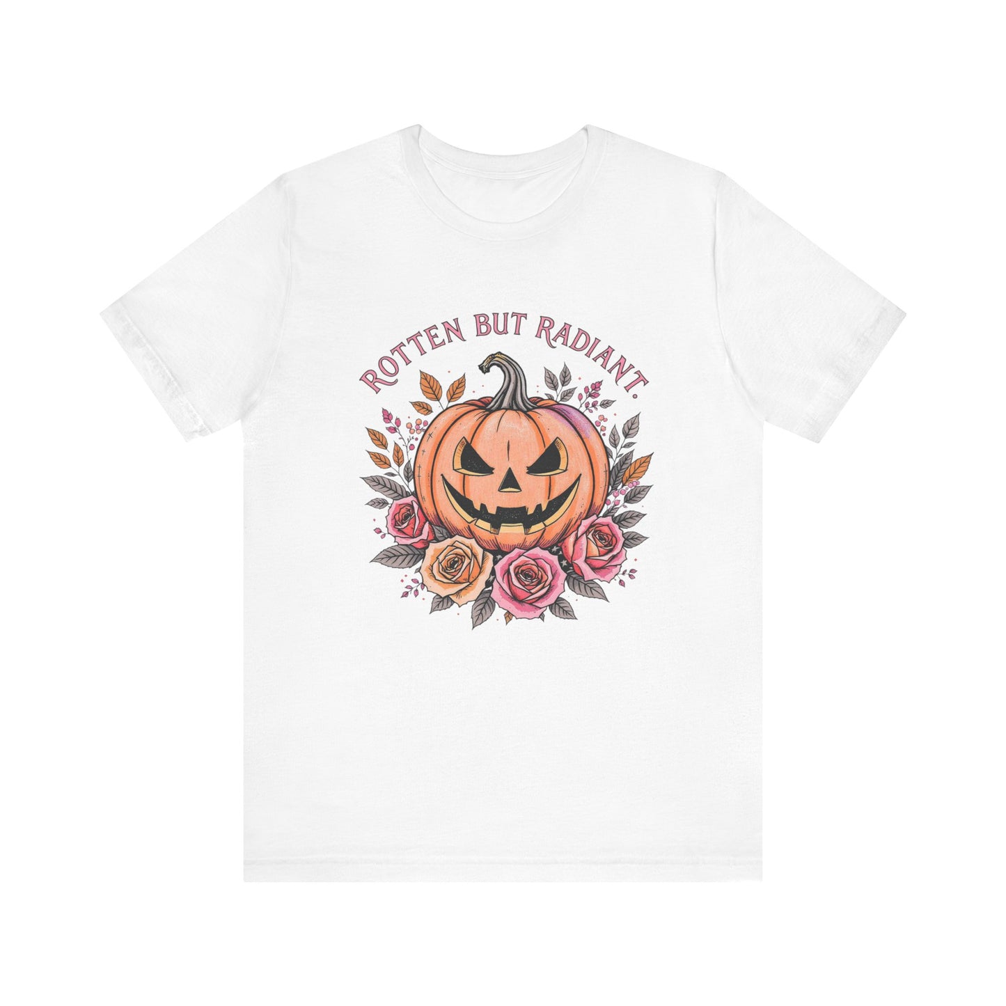 Halloween Pumpkin Tee, Unisex Jersey Short Sleeve Shirt, Autumn Fashion, Spooky Season Style, Fall Festival, Gift for Her