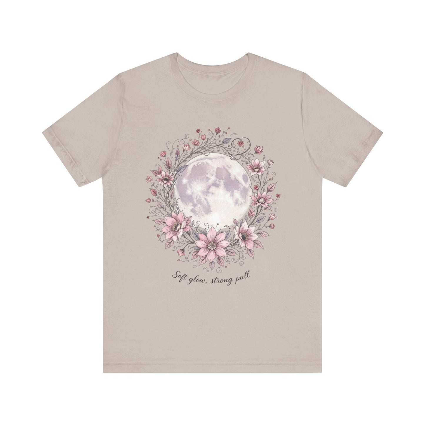 Feminine Floral Inspirational Tee, Cute Gift for Her, Motivational Shirt, Spring Fashion, Everyday Casual Wear
