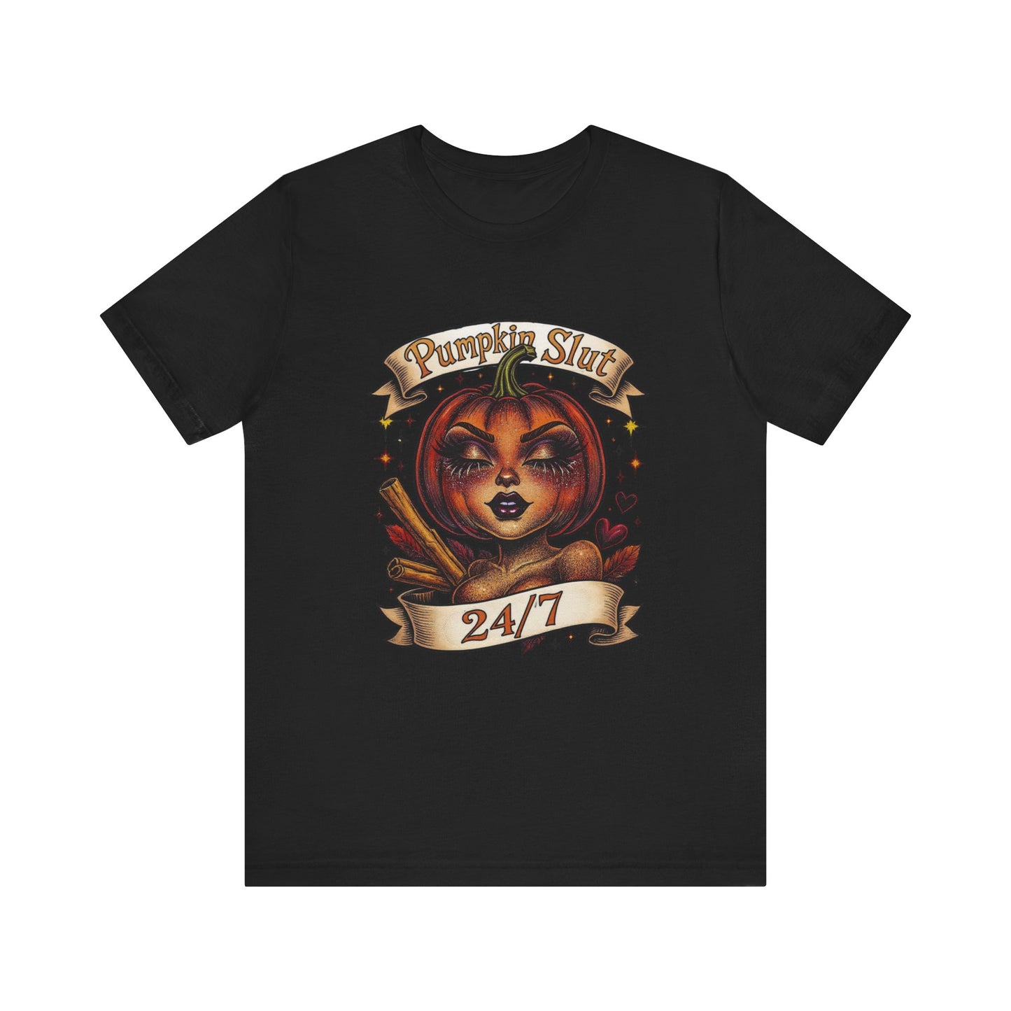 Pumpkin Slut Graphic Tee | Halloween T-Shirt, Fall Fashion, Funny Gifts, Autumn Clothing, Casual Wear
