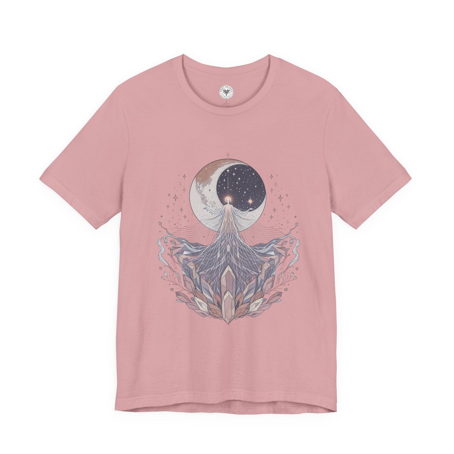 Celestial Goddess Tee - Ethereal Design, Perfect for Gift Giving, Spiritual Vibes, Everyday Wear, Festival Fashion, Cosmic Lover Apparel