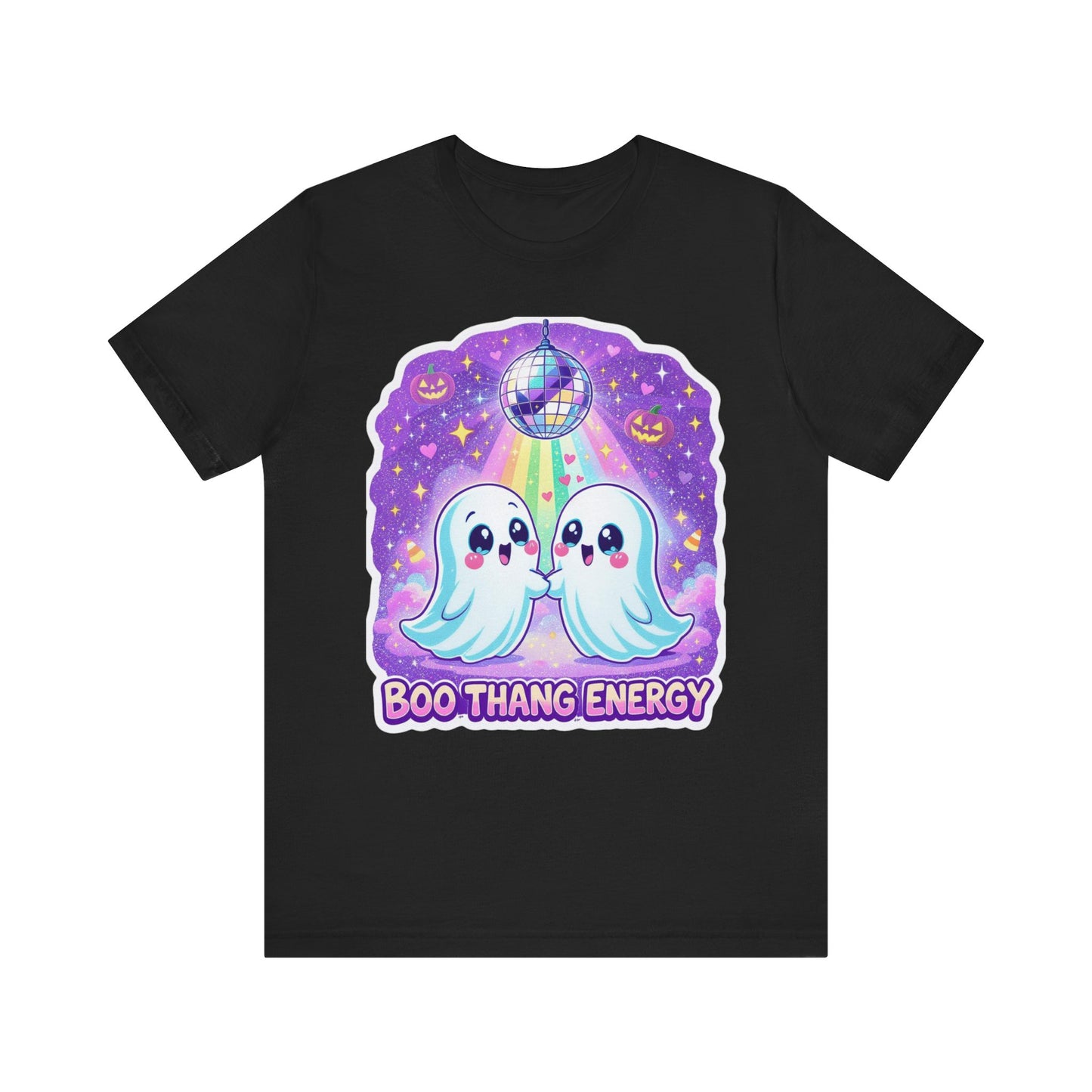 Boo Thang Energy Tee, Halloween Shirt, Ghost Graphic Tee, Unisex T-Shirt, Fun Party Wear, Cute Casual Top